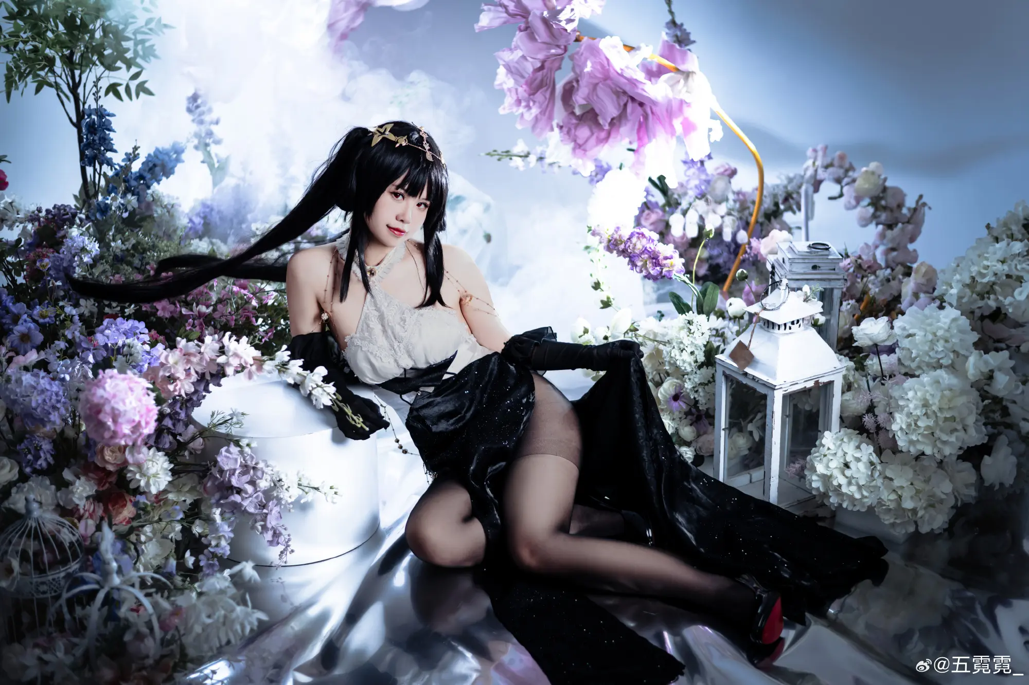 COSPLAY 乘兴而来，兴尽而归。平时里繁杂的事务考虑多了，这种时候就该放空思绪单纯享受~ 碧蓝航线 镇海cos@五霓霓_ COSPLAY-第4张