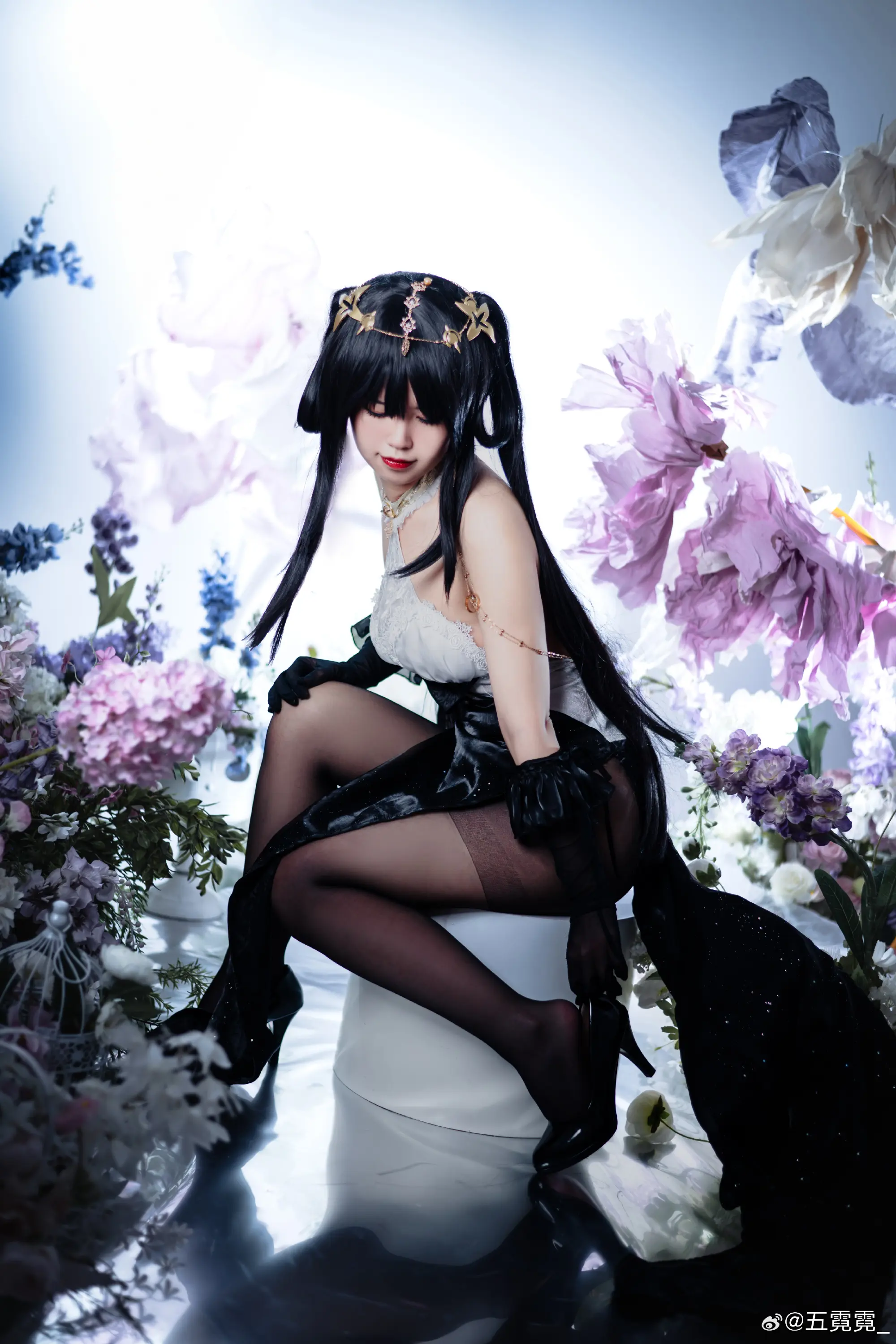 COSPLAY 乘兴而来，兴尽而归。平时里繁杂的事务考虑多了，这种时候就该放空思绪单纯享受~ 碧蓝航线 镇海cos@五霓霓_ COSPLAY-第5张