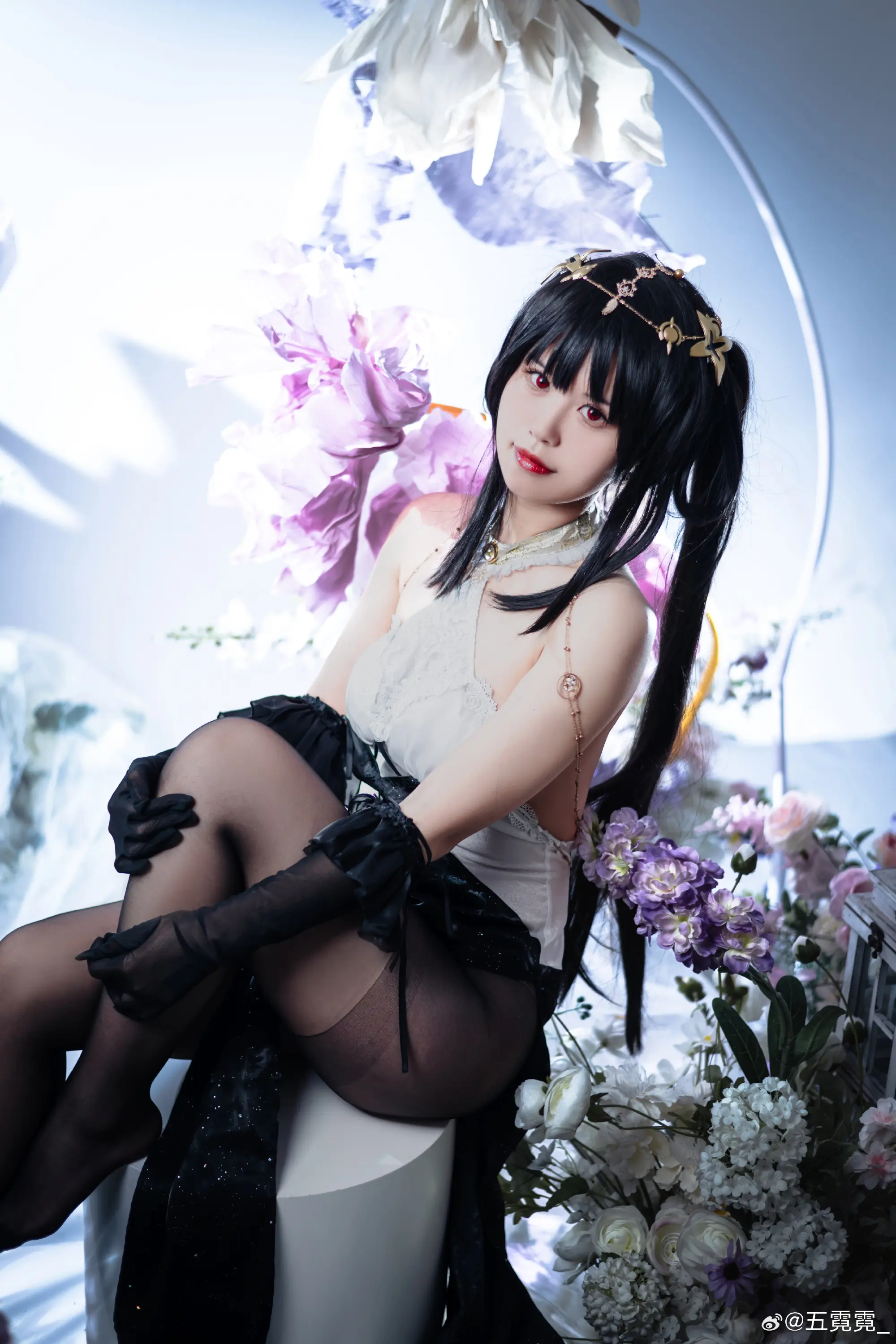 COSPLAY 乘兴而来，兴尽而归。平时里繁杂的事务考虑多了，这种时候就该放空思绪单纯享受~ 碧蓝航线 镇海cos@五霓霓_ COSPLAY-第7张