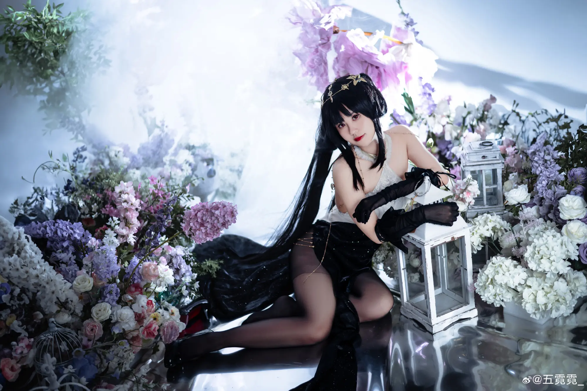 COSPLAY 乘兴而来，兴尽而归。平时里繁杂的事务考虑多了，这种时候就该放空思绪单纯享受~ 碧蓝航线 镇海cos@五霓霓_ COSPLAY-第8张