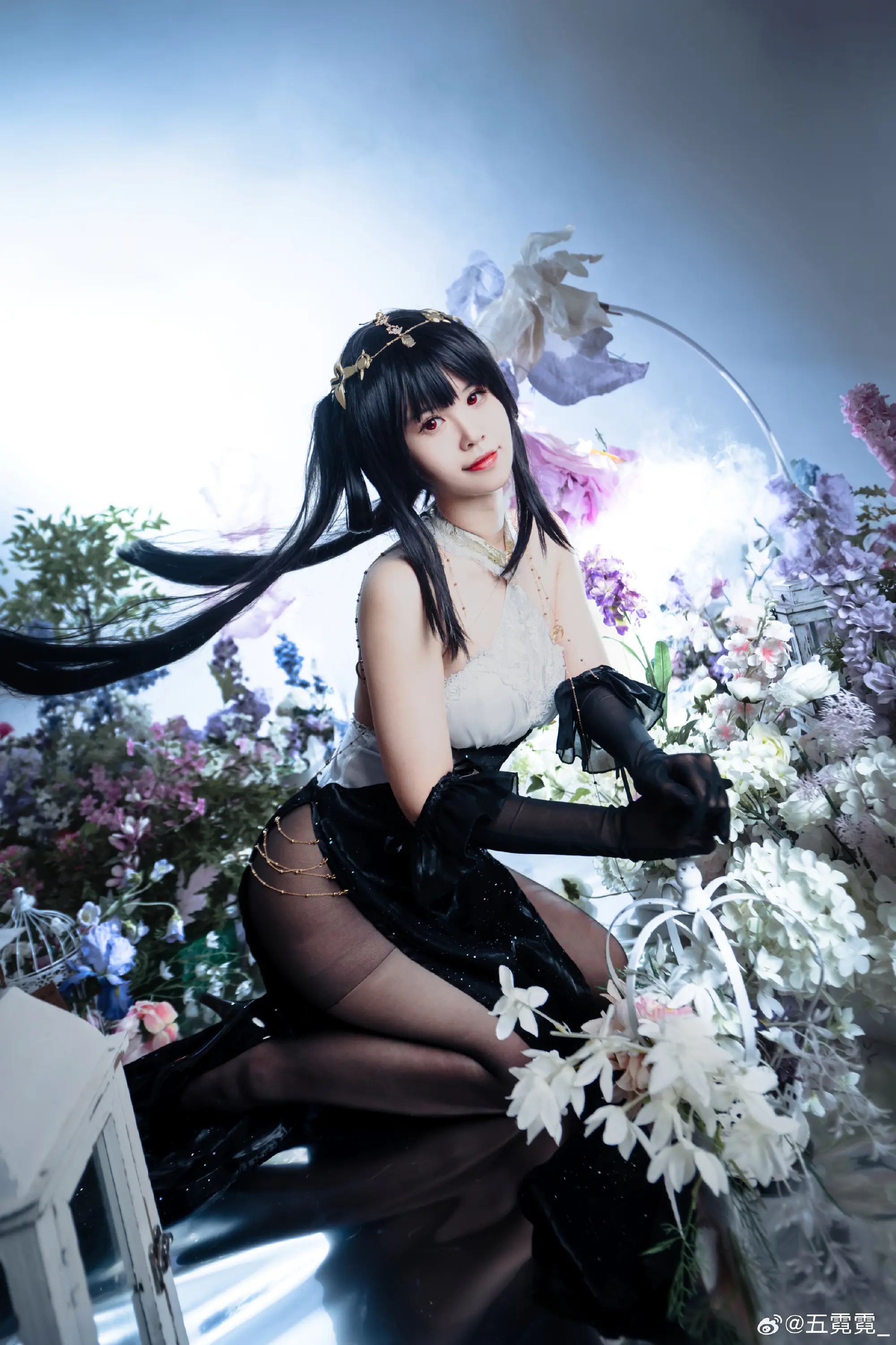 COSPLAY 乘兴而来，兴尽而归。平时里繁杂的事务考虑多了，这种时候就该放空思绪单纯享受~ 碧蓝航线 镇海cos@五霓霓_ COSPLAY-第9张