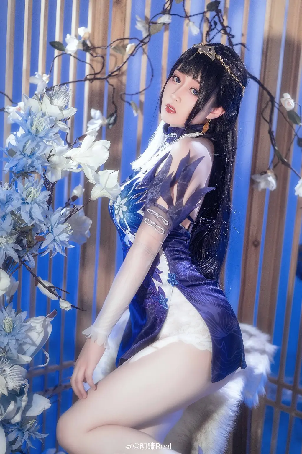 COSPLAY 救天下人难，但我愿意一试。 永劫无间 殷紫萍@明臻Real_ COSPLAY-第6张
