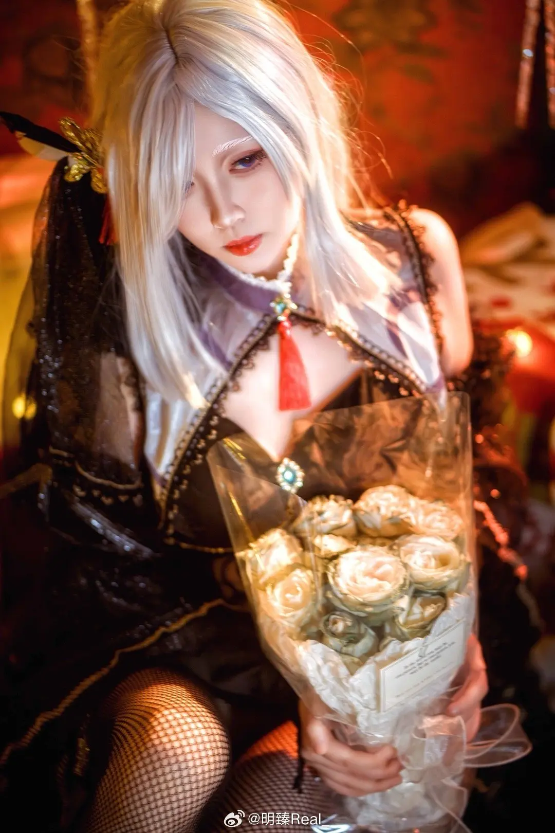 COSPLAY 🎄原神 申鹤 cos@明臻Real_ COSPLAY-第7张