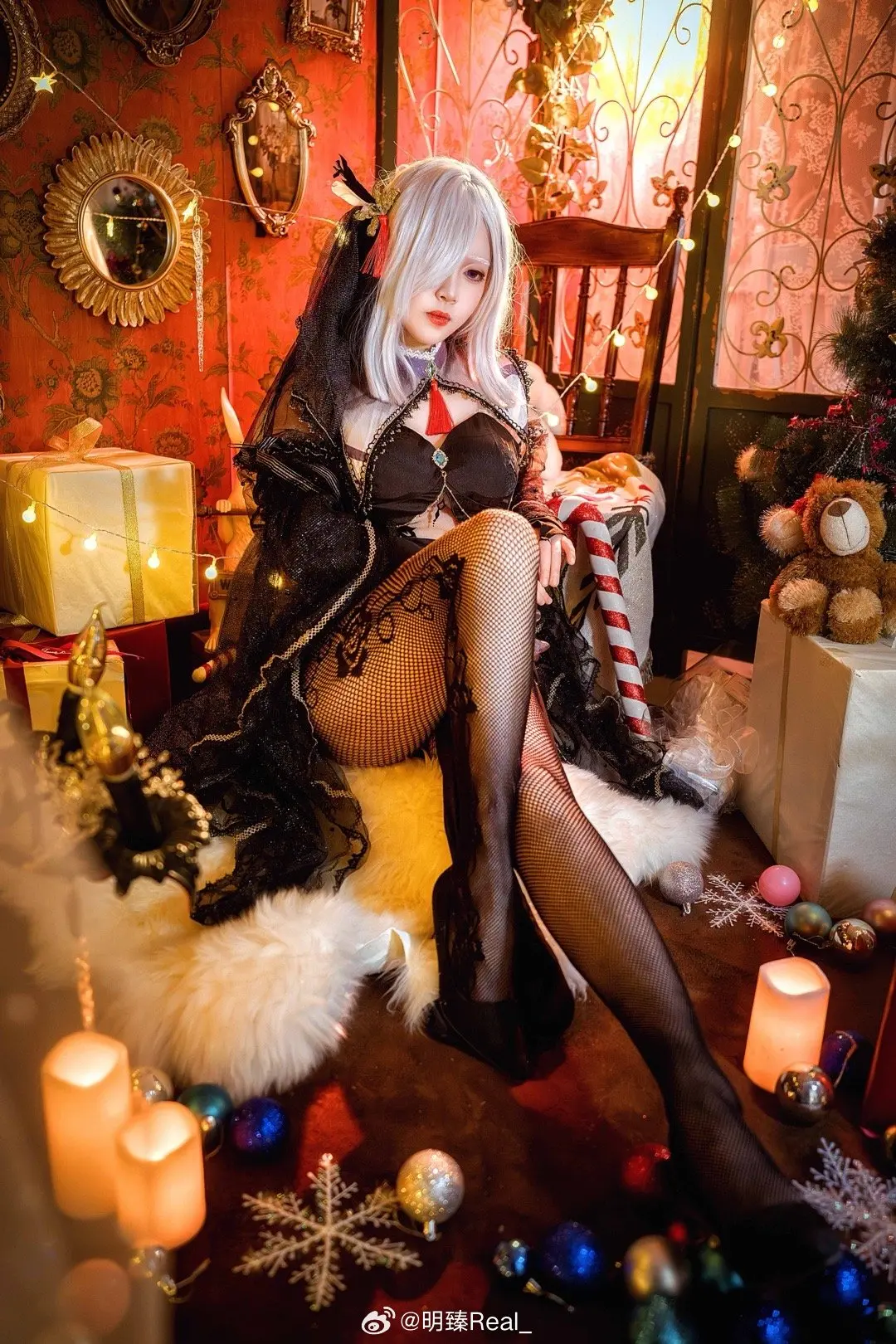 COSPLAY 🎄原神 申鹤 cos@明臻Real_ COSPLAY-第8张