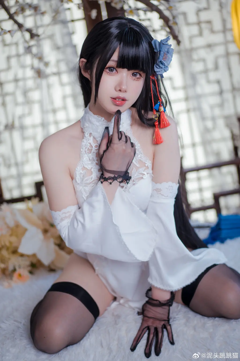 指挥官，欢迎回来。 cosplay 逸仙•改@泥头跳跳猫-公众号小姨ai