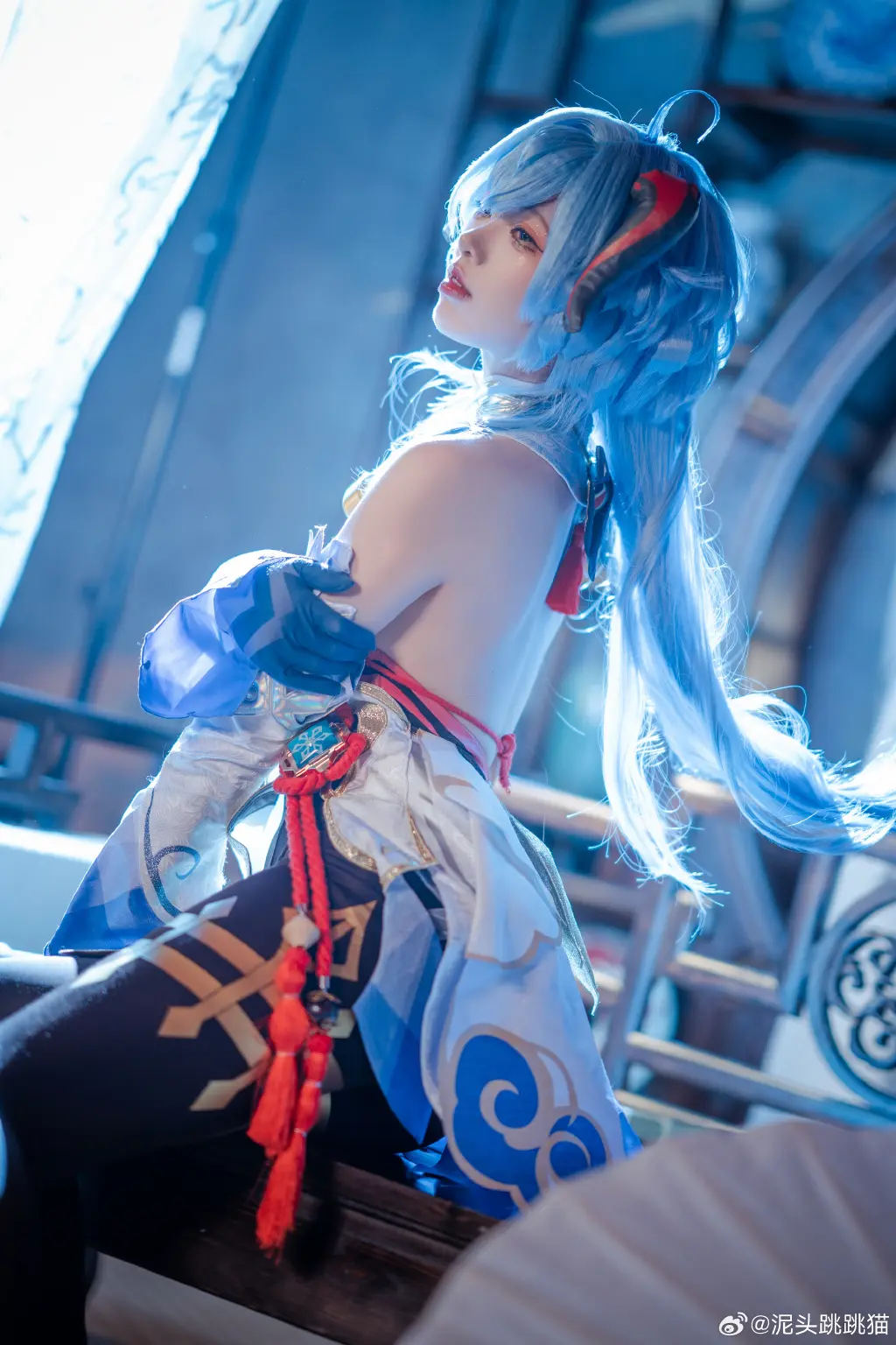 cosplay 原神 甘雨 是你的小美吗@泥头跳跳猫 COSPLAY-第4张