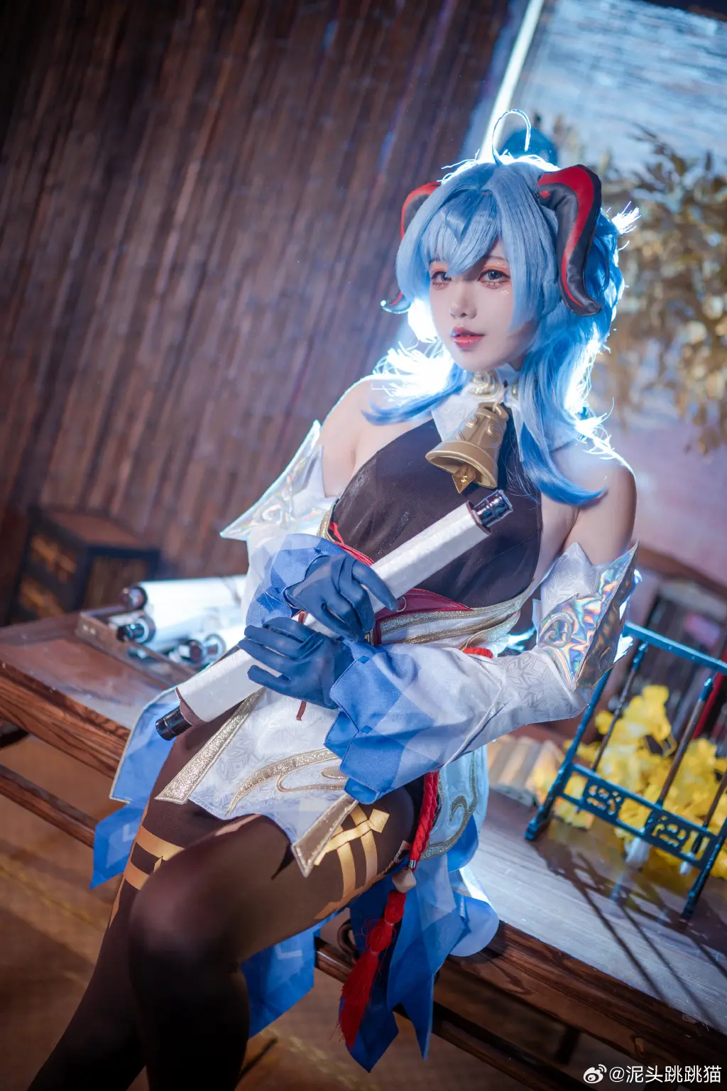 cosplay 原神 甘雨 是你的小美吗@泥头跳跳猫 COSPLAY-第5张