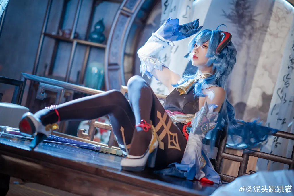 cosplay 原神 甘雨 是你的小美吗@泥头跳跳猫 COSPLAY-第6张