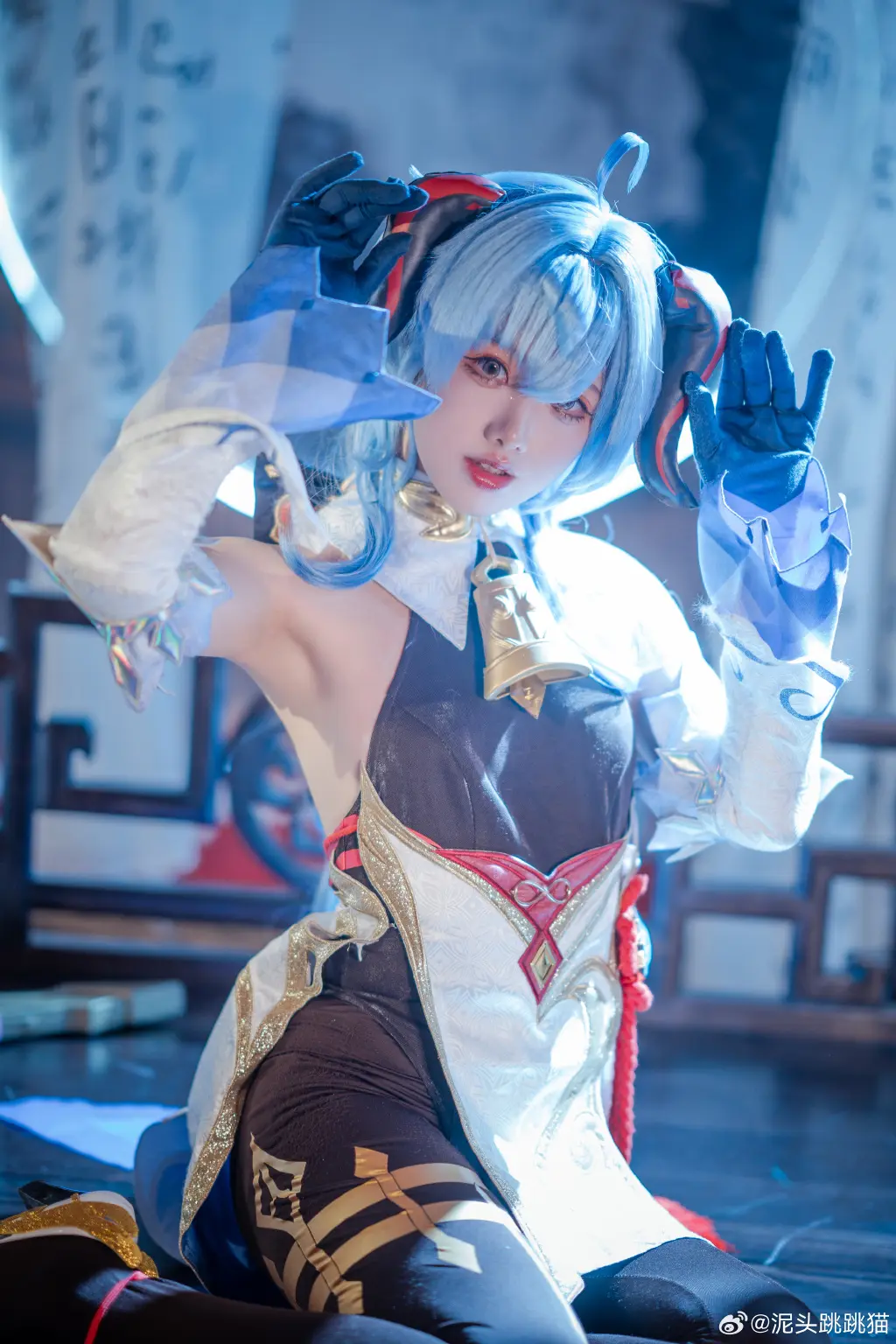 cosplay 原神 甘雨 是你的小美吗@泥头跳跳猫-公众号小姨ai