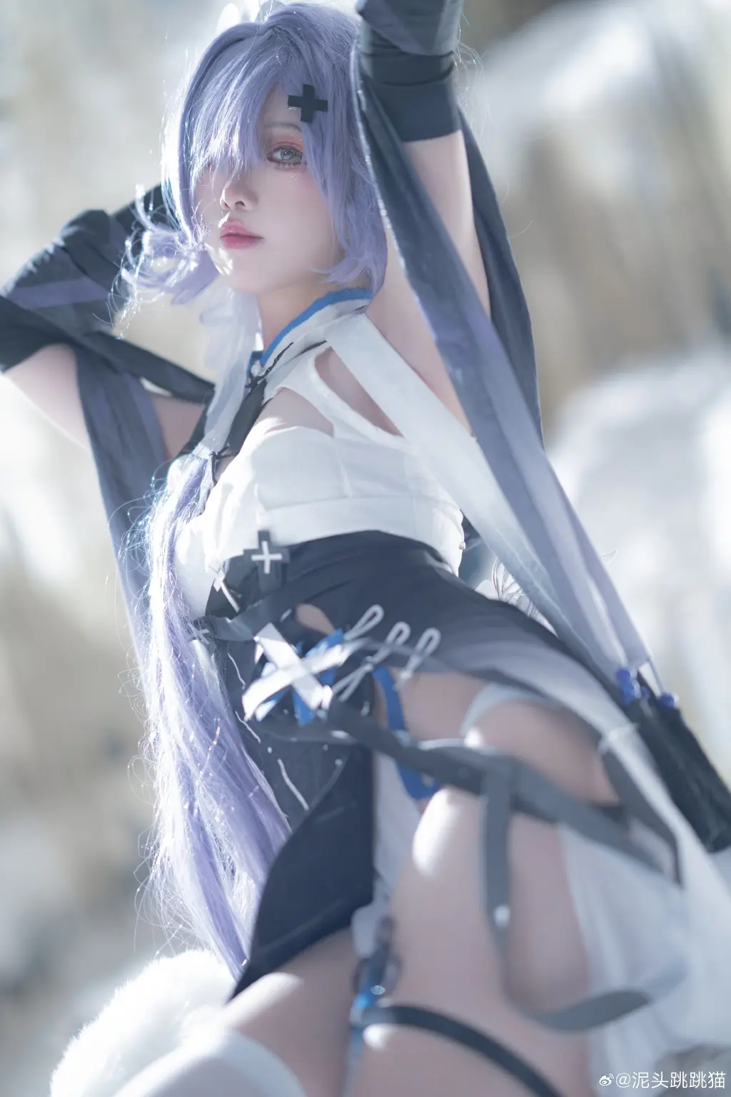 cosplay 所有的回忆最后都会变成泡沫。 明日方舟 絮雨@泥头跳跳猫 COSPLAY-第4张