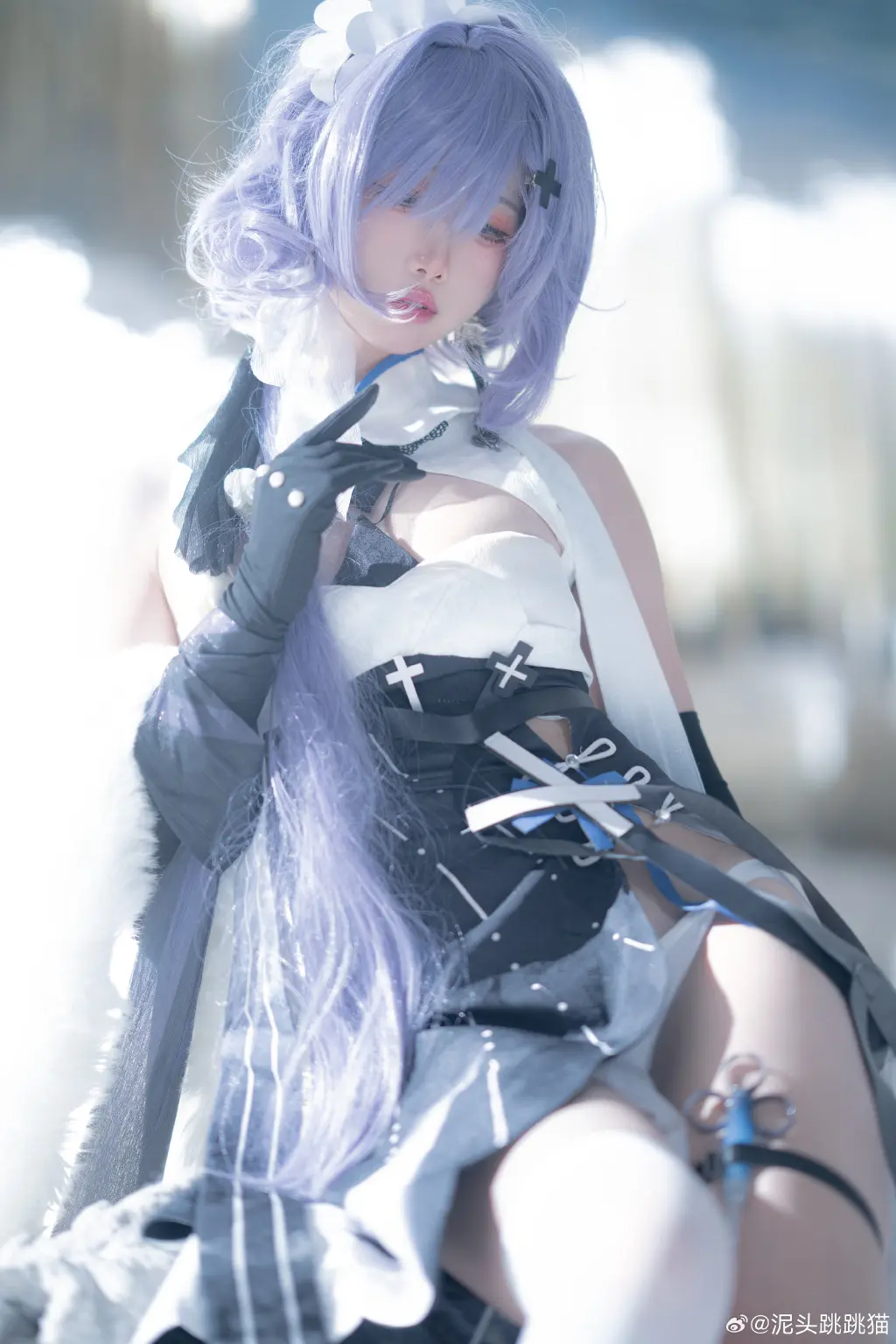 cosplay 所有的回忆最后都会变成泡沫。 明日方舟 絮雨@泥头跳跳猫 COSPLAY-第2张
