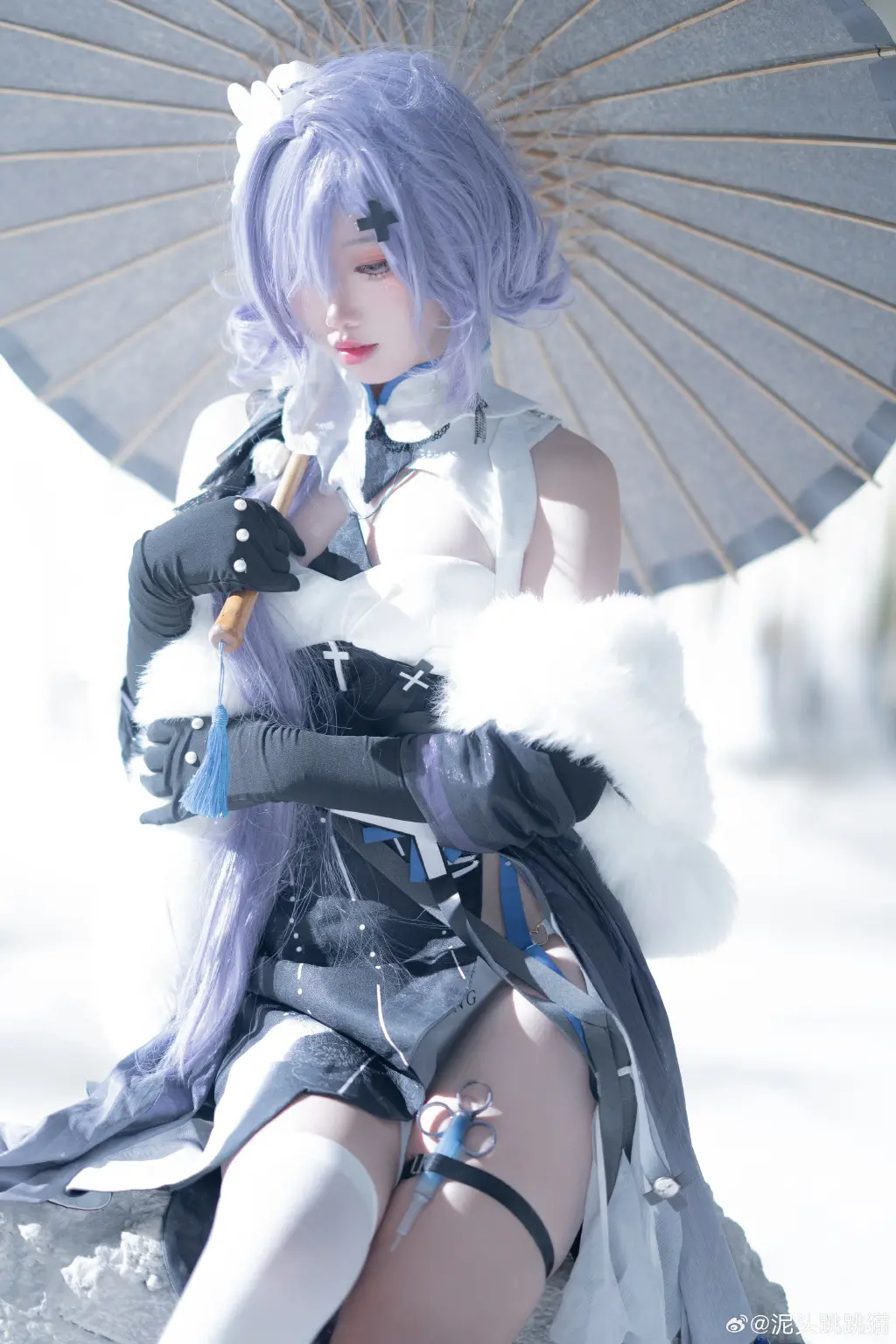 cosplay 所有的回忆最后都会变成泡沫。 明日方舟 絮雨@泥头跳跳猫 COSPLAY-第6张