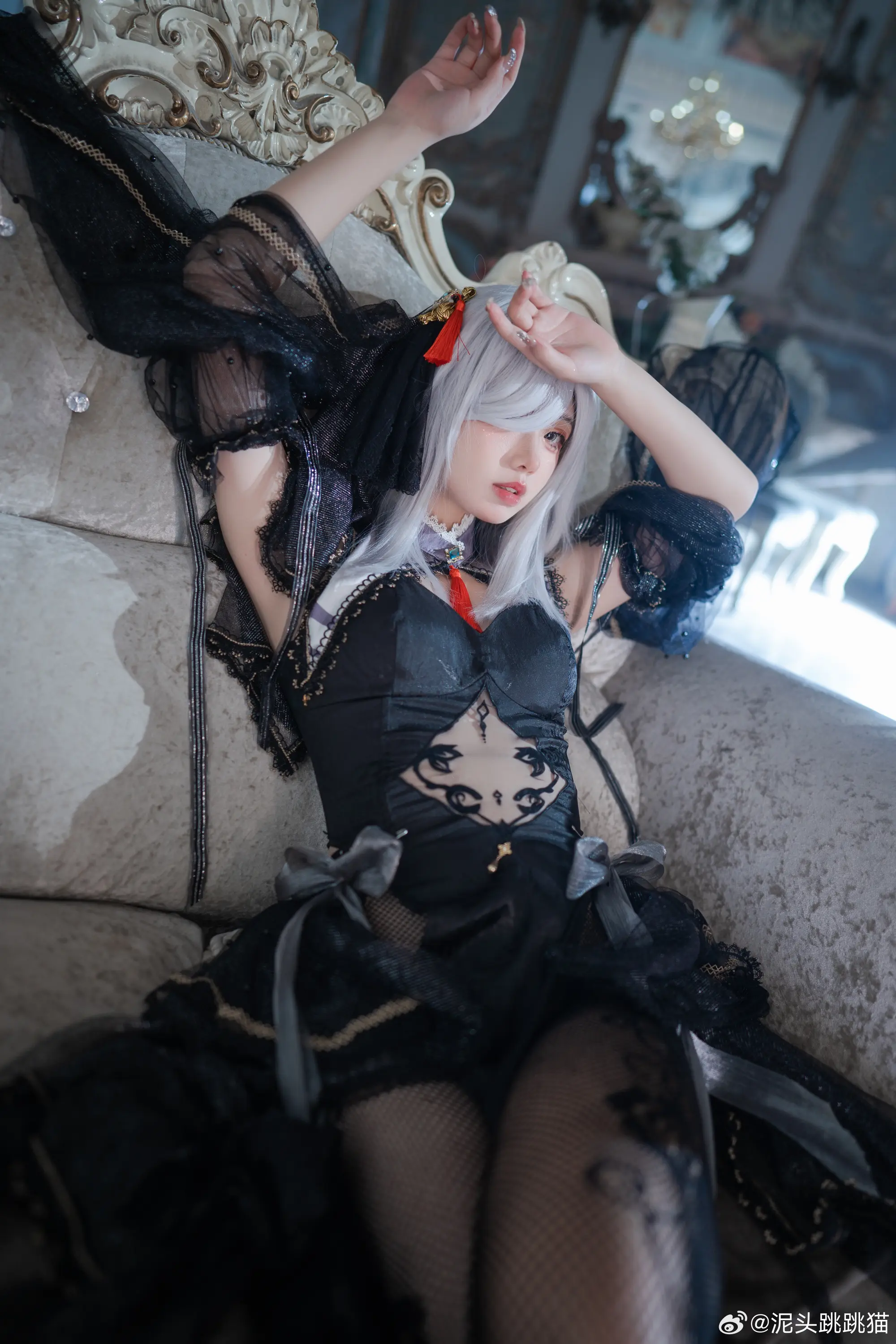 cosplay 原神 申鹤@泥头跳跳猫 COSPLAY-第5张