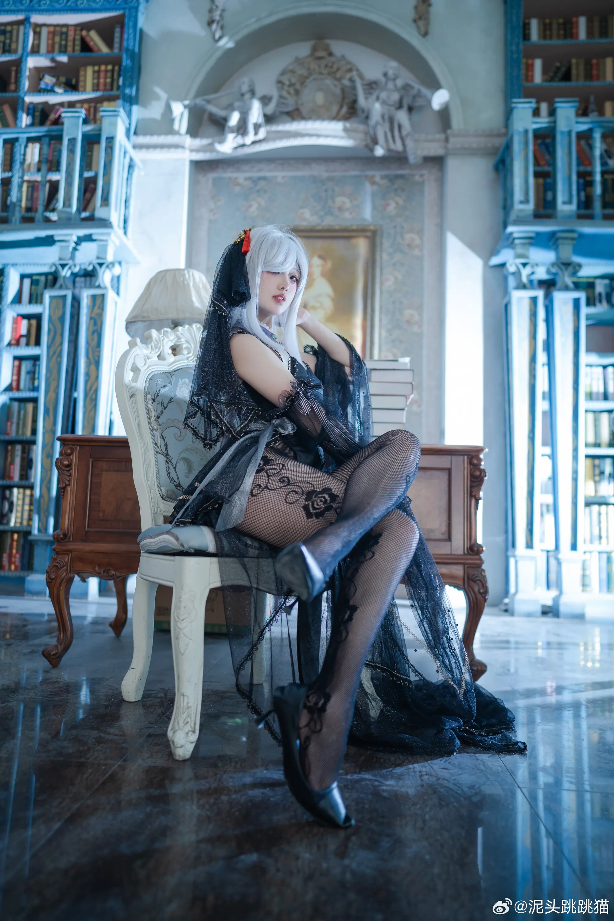 cosplay 原神 申鹤@泥头跳跳猫 COSPLAY-第7张