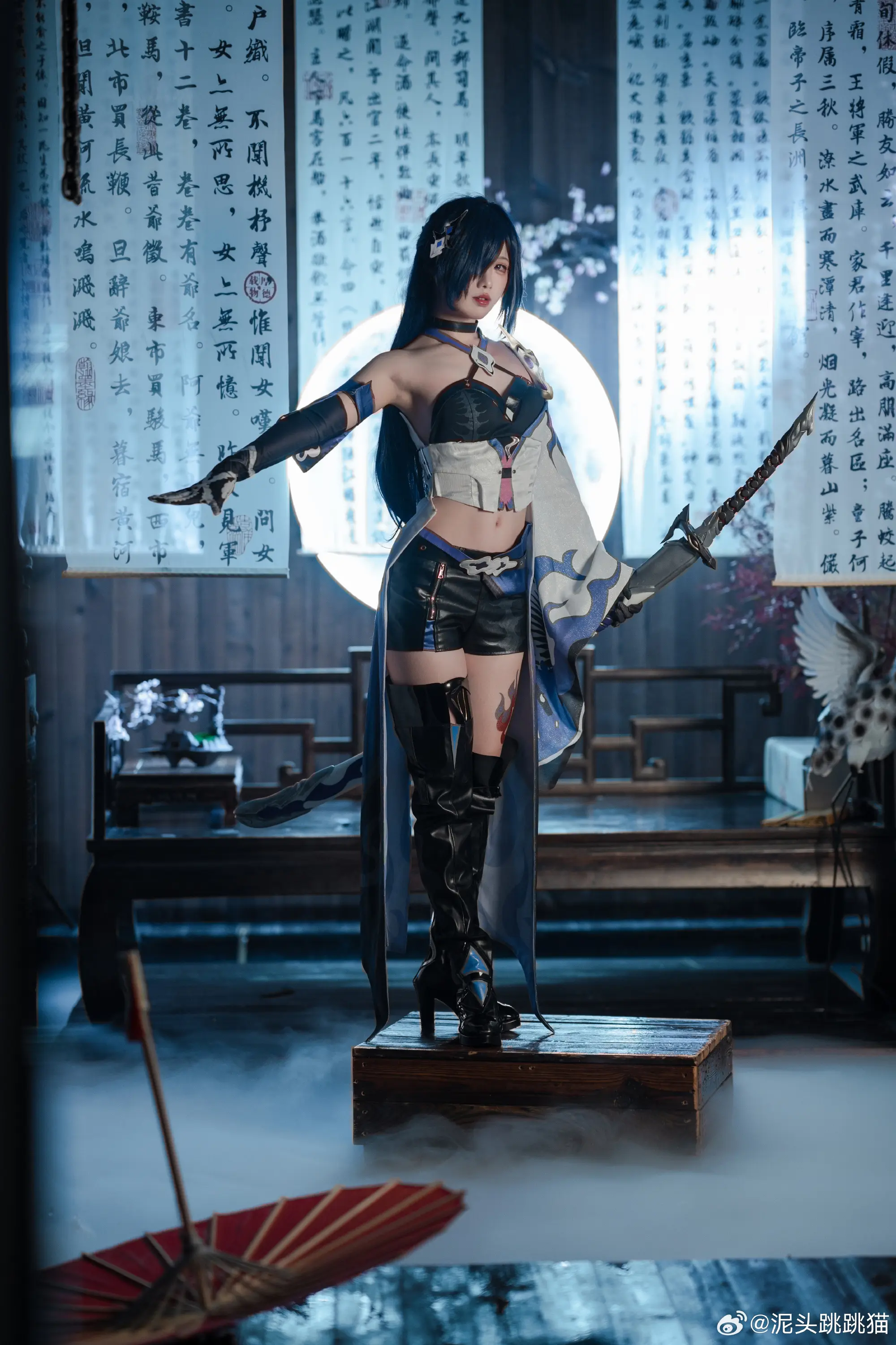COSPLAY 切勿回头，来处无路可走。崩坏：星穹铁道 黄泉@泥头跳跳猫 COSPLAY-第3张