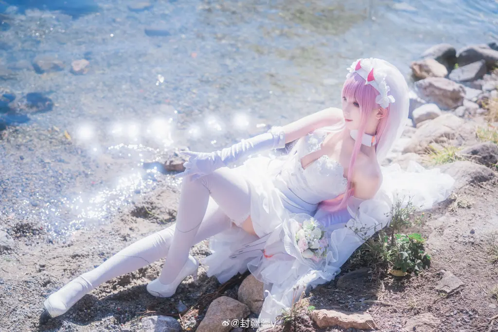 cosplay darlinginthefranxx 02花嫁cos@封疆疆v COSPLAY-第10张