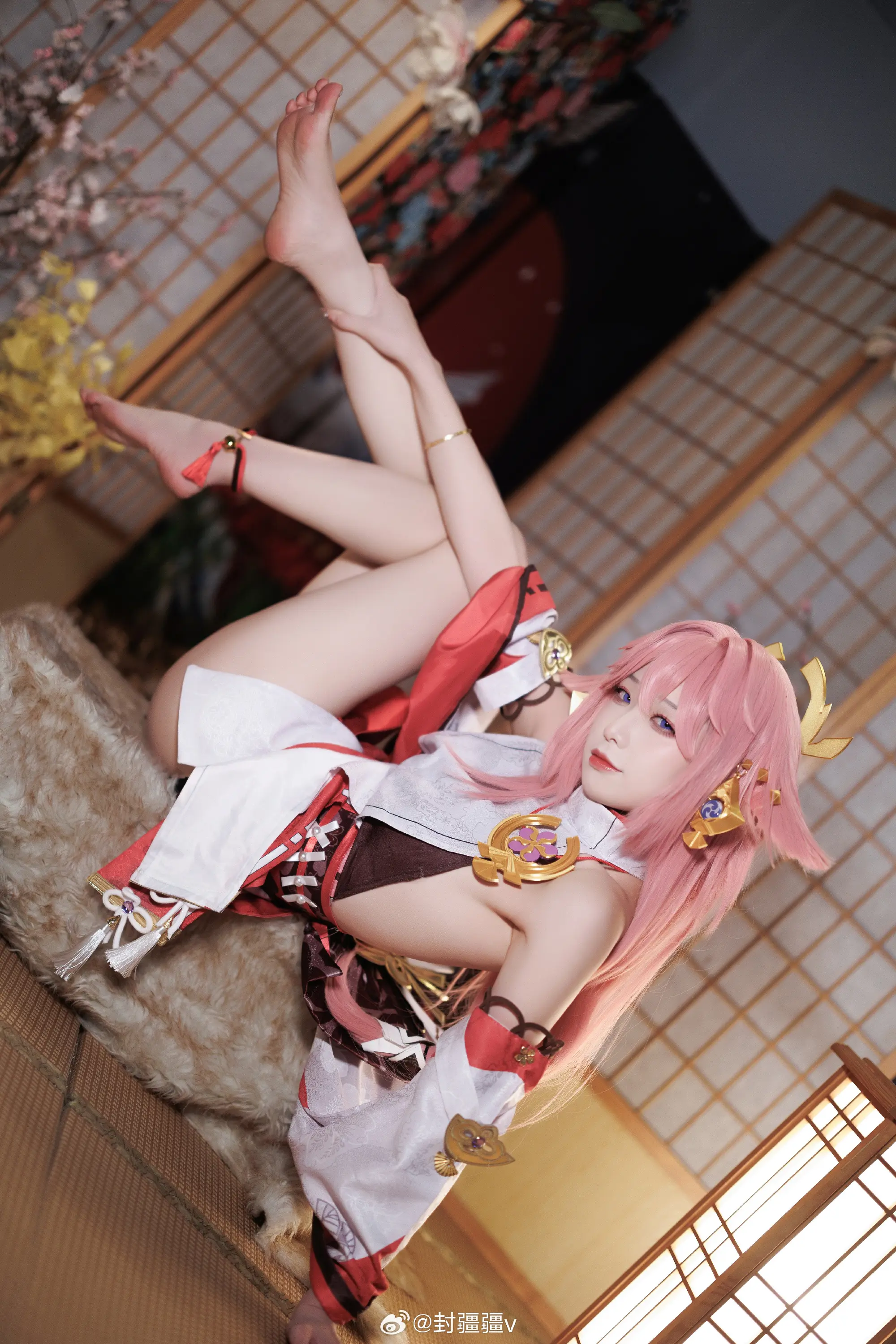 COSPLAY 原神 八重神子@封疆疆v COSPLAY-第3张