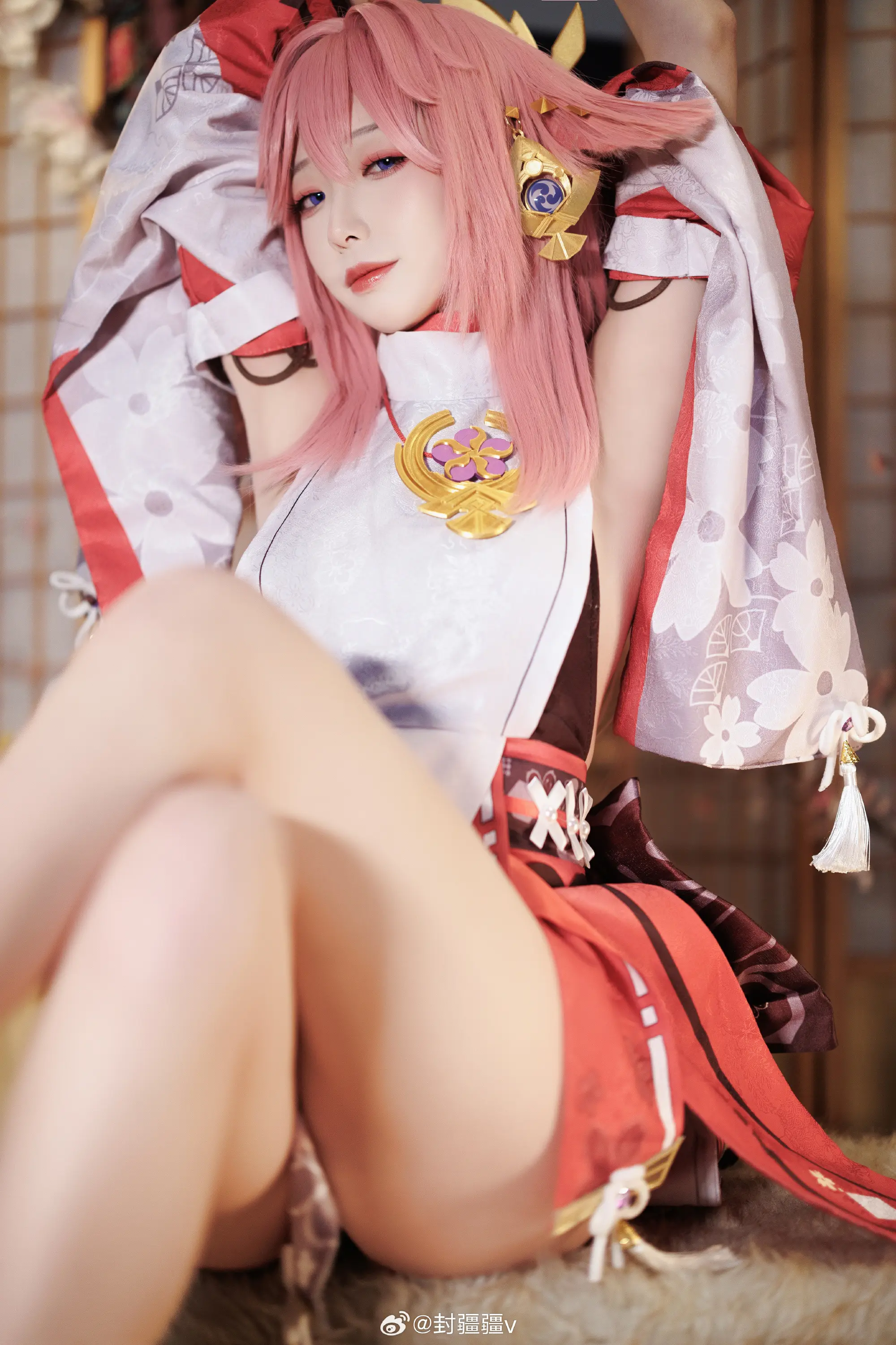 COSPLAY 原神 八重神子@封疆疆v COSPLAY-第4张