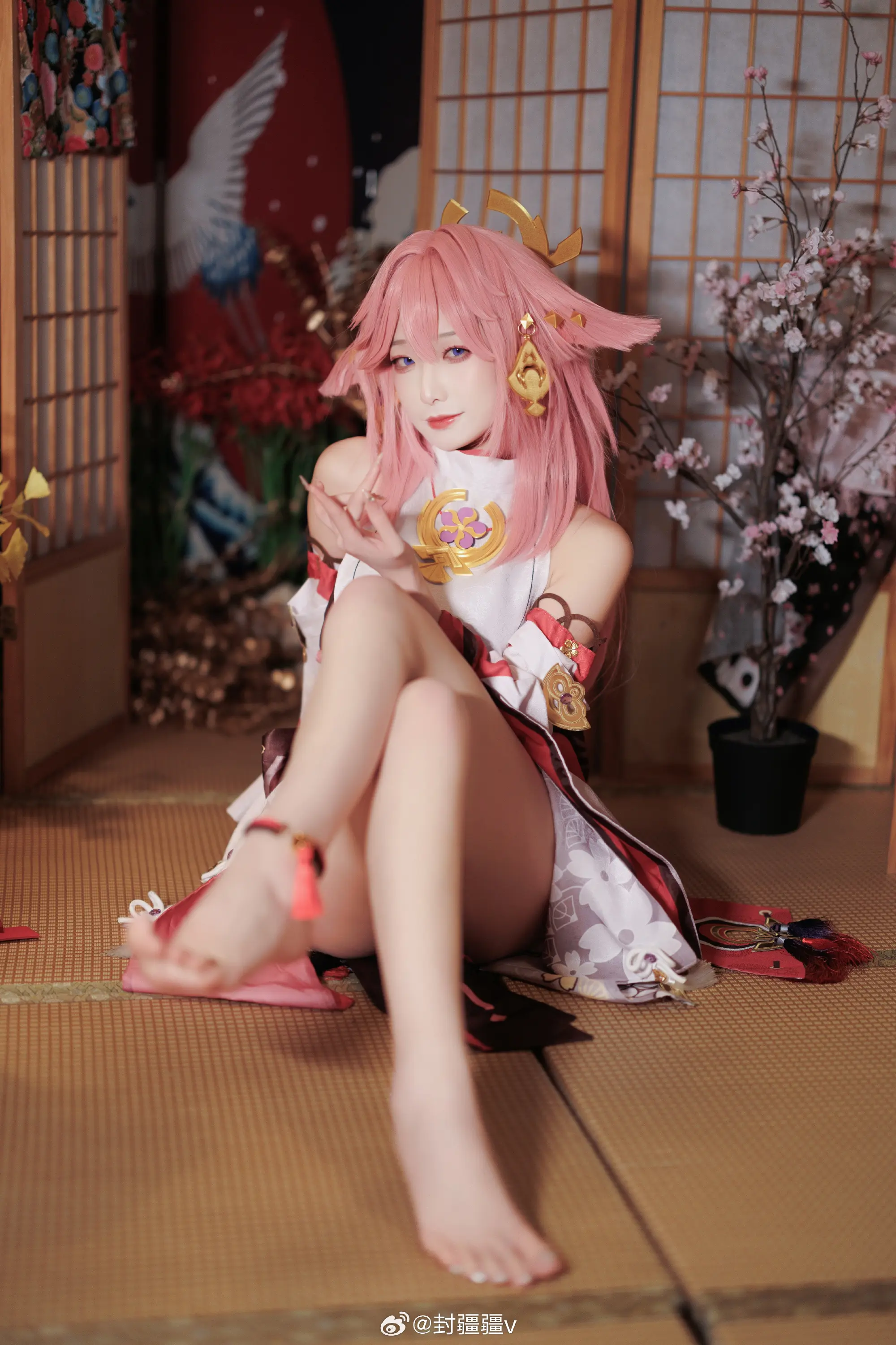 COSPLAY 原神 八重神子@封疆疆v COSPLAY-第8张