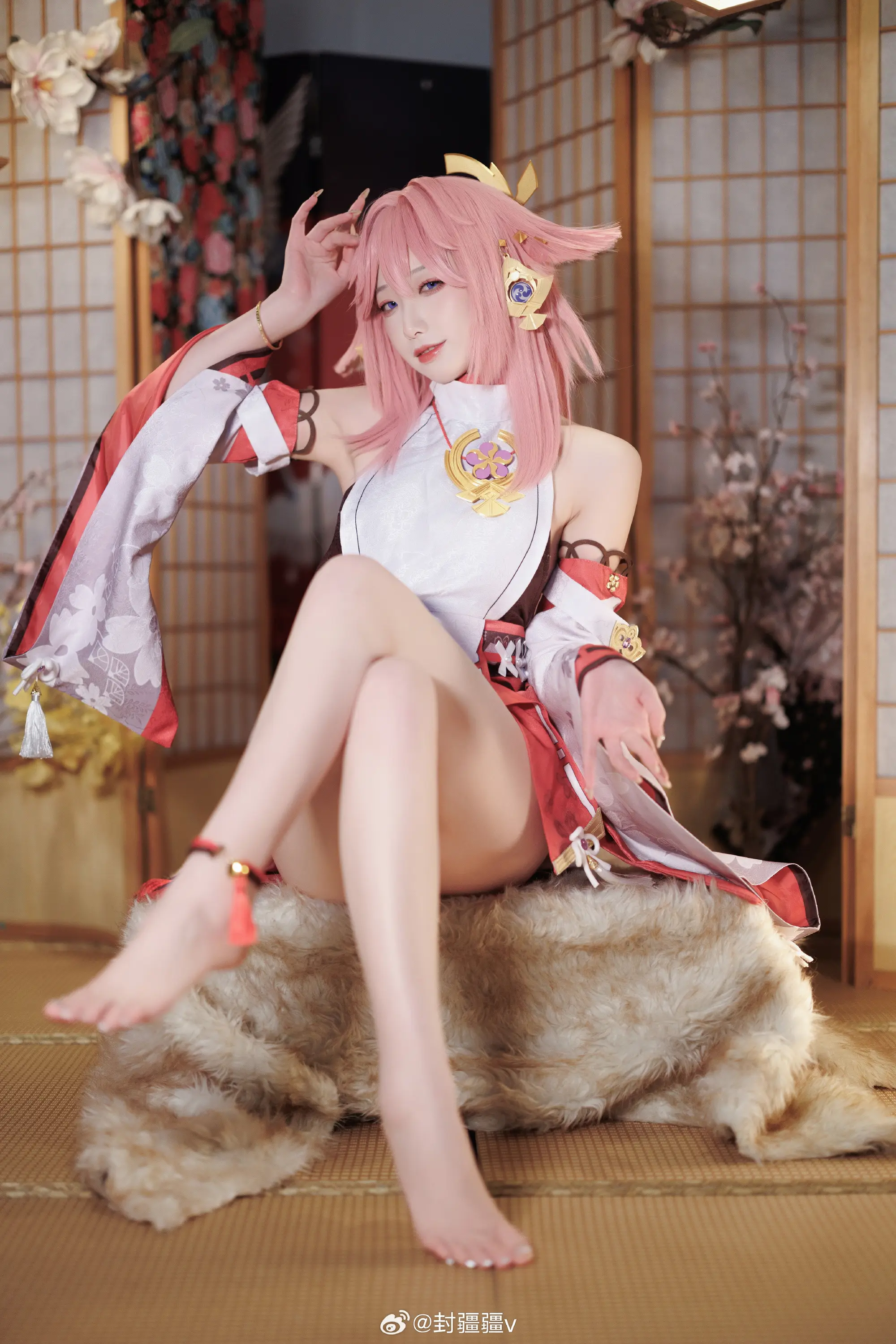 COSPLAY 原神 八重神子@封疆疆v COSPLAY-第9张