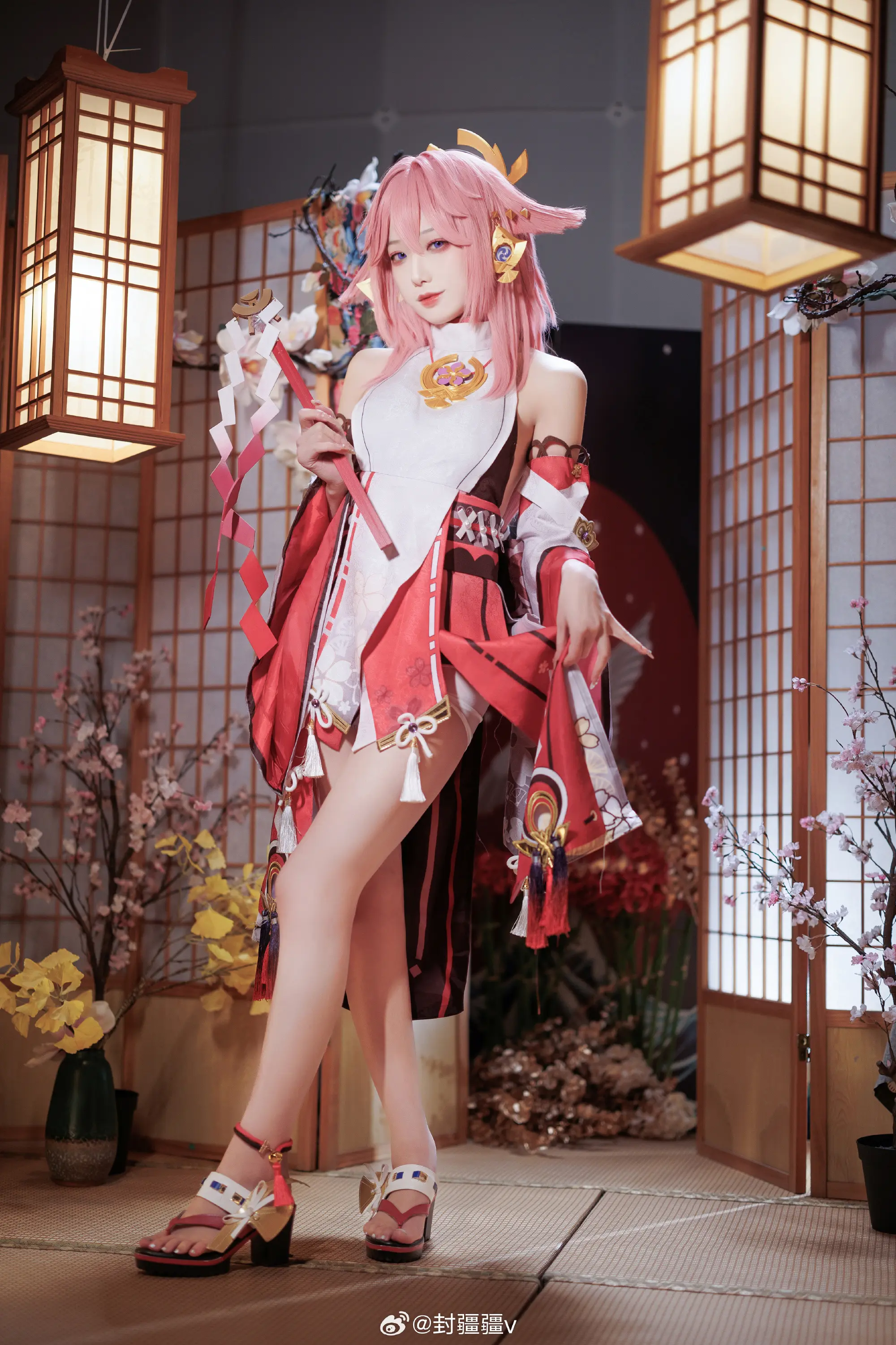 COSPLAY 原神 八重神子@封疆疆v COSPLAY-第10张