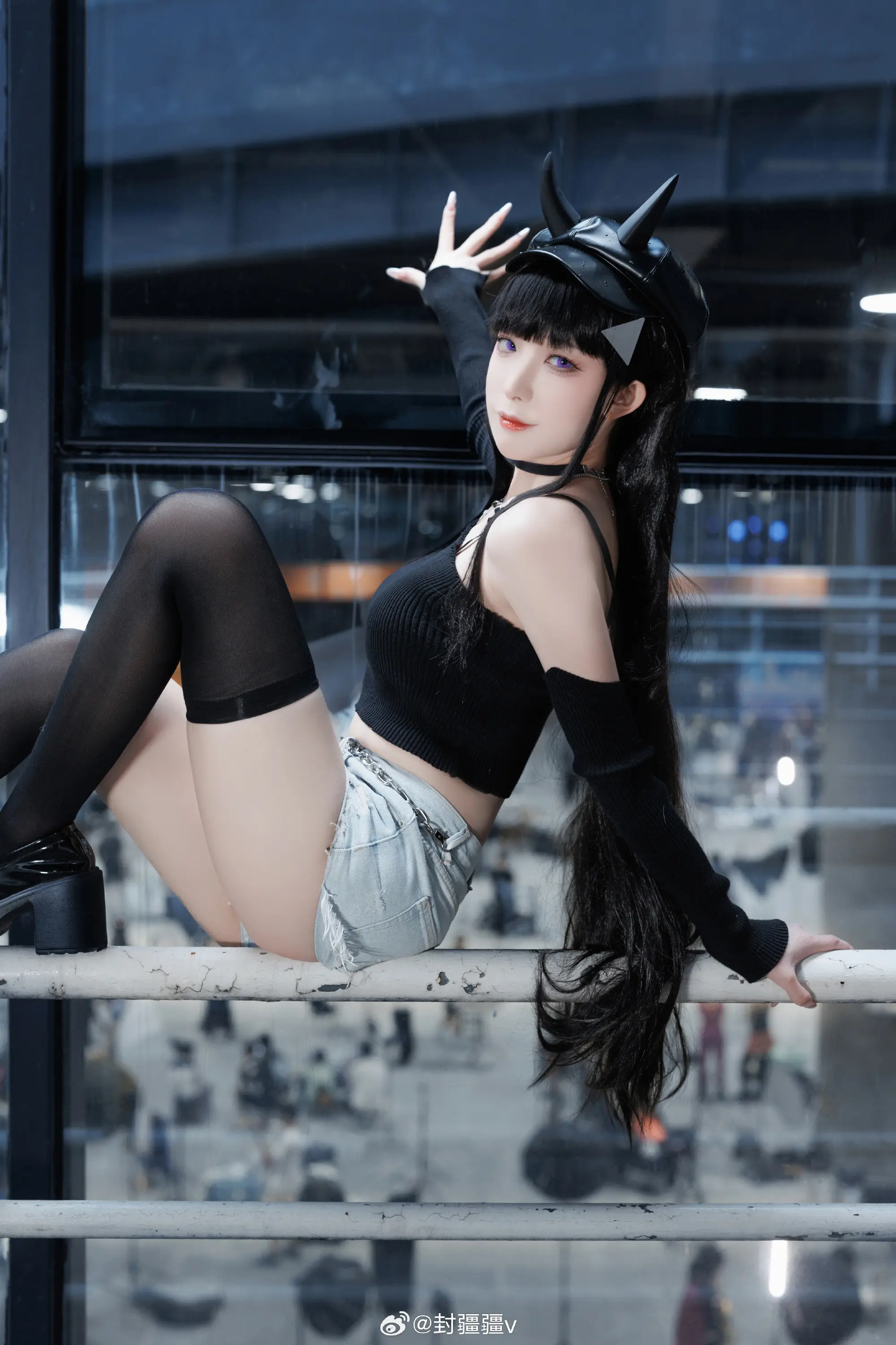 cosplay  碧蓝航线 💜能代「香奢之约」@封疆疆v-公众号小姨ai