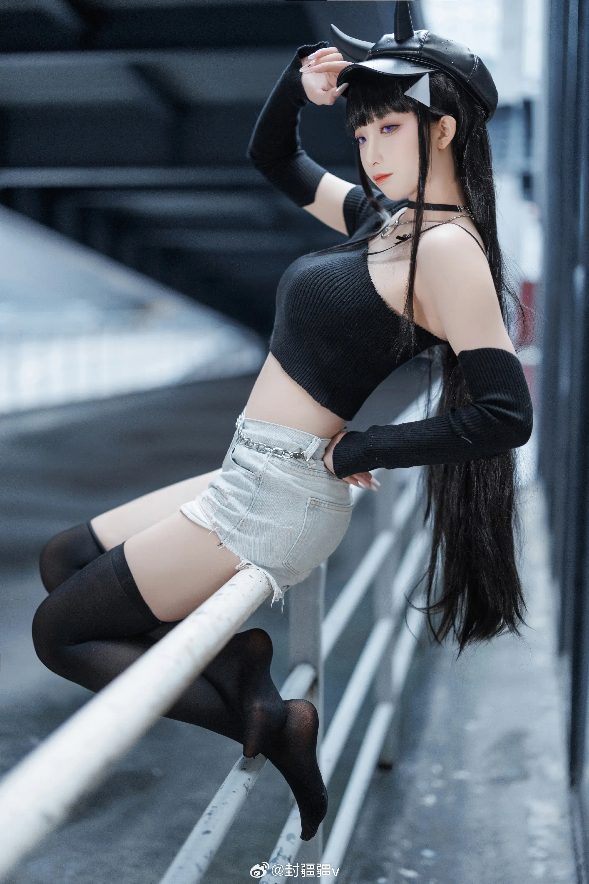 cosplay  碧蓝航线 💜能代「香奢之约」@封疆疆v-公众号小姨ai