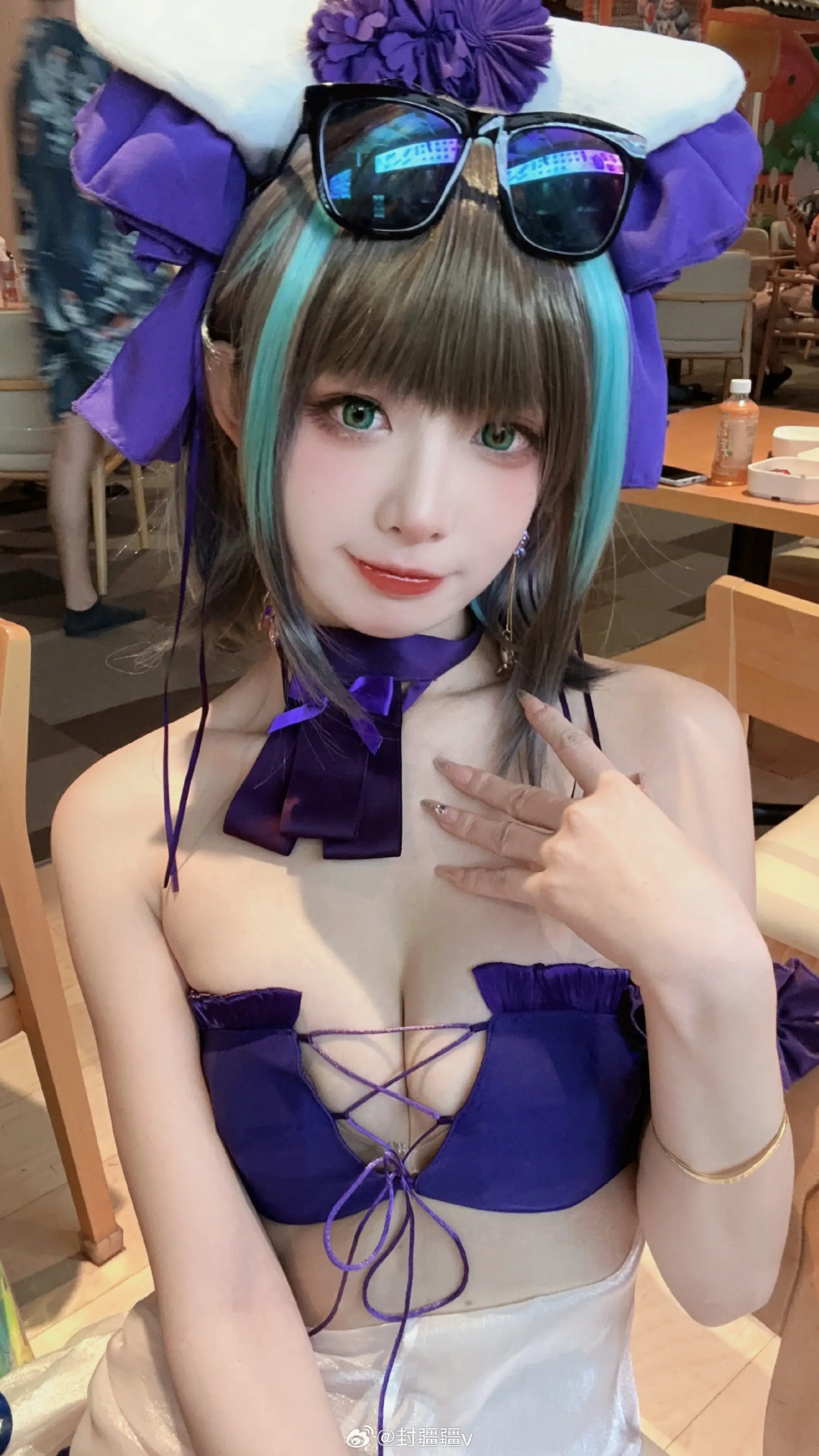 猫猫头）泳装版@封疆疆v-公众号小姨ai