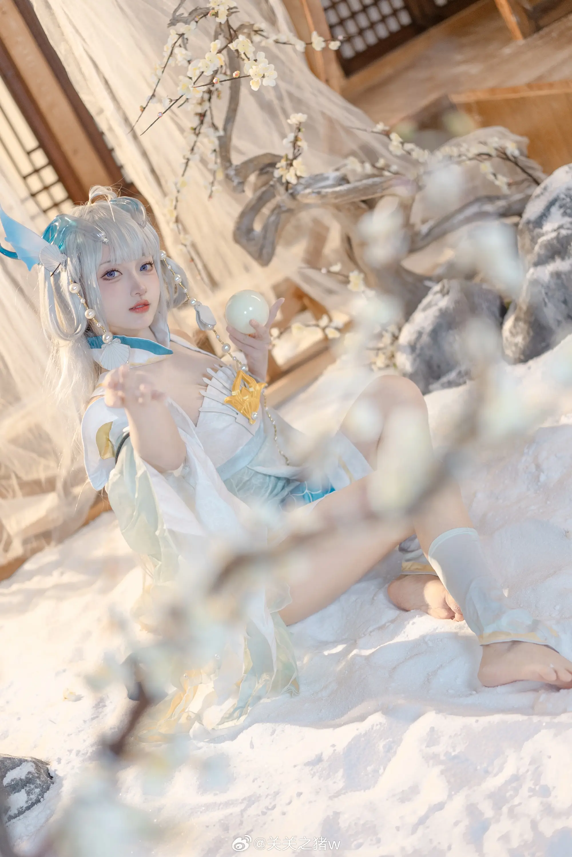 cosplay 王者荣耀 西施游龙清影 cos@关关之猪w COSPLAY-第5张
