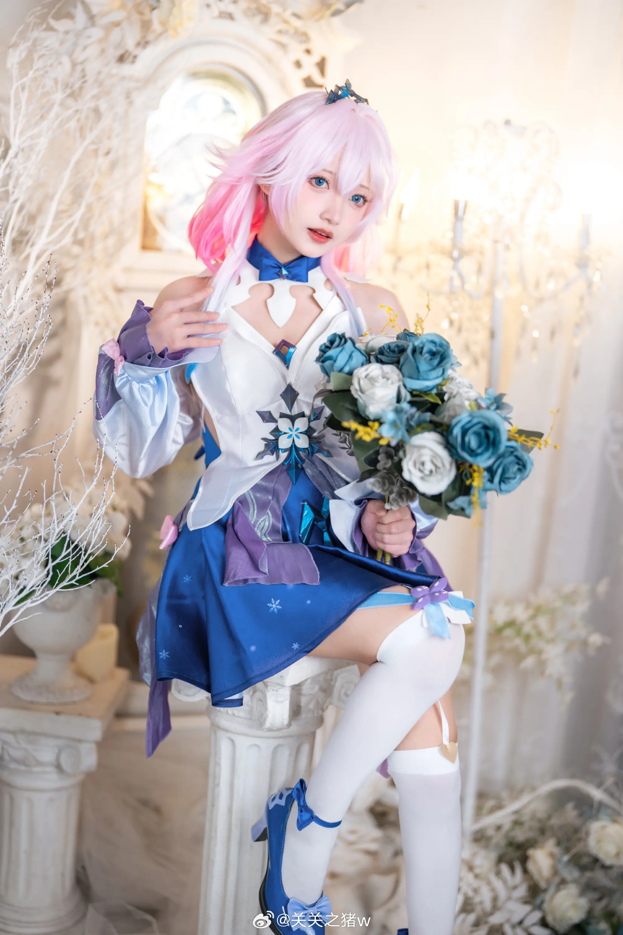 COSPLAY 崩坏：星穹铁道 三月七@关关之猪w COSPLAY-第3张