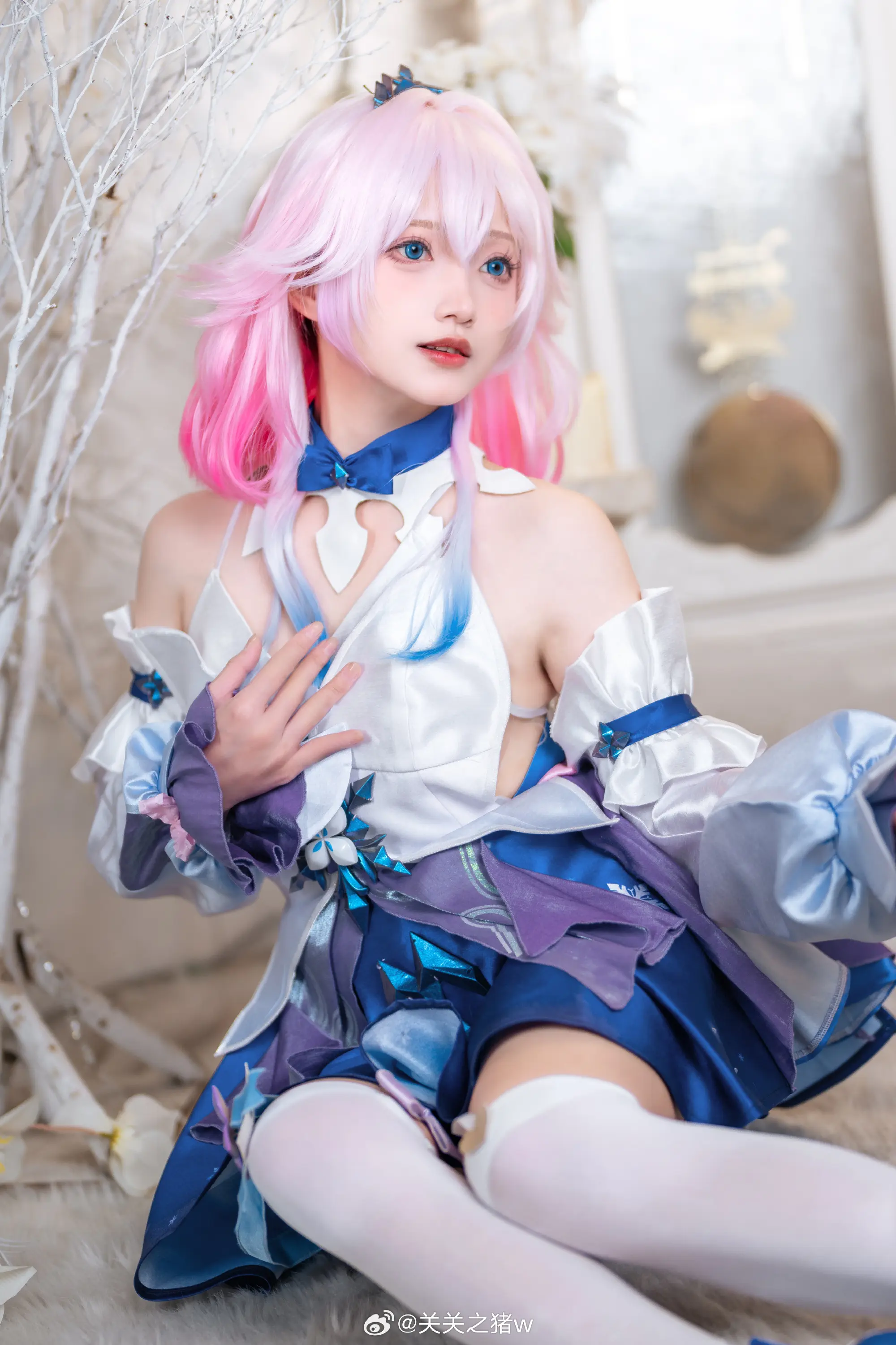 COSPLAY 崩坏：星穹铁道 三月七@关关之猪w COSPLAY-第4张