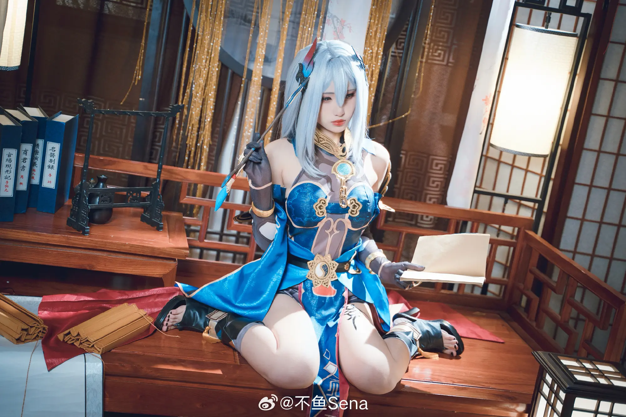 COSPLAY 崩坏：星穹铁道 寒鸦@不鱼Sena COSPLAY-第2张
