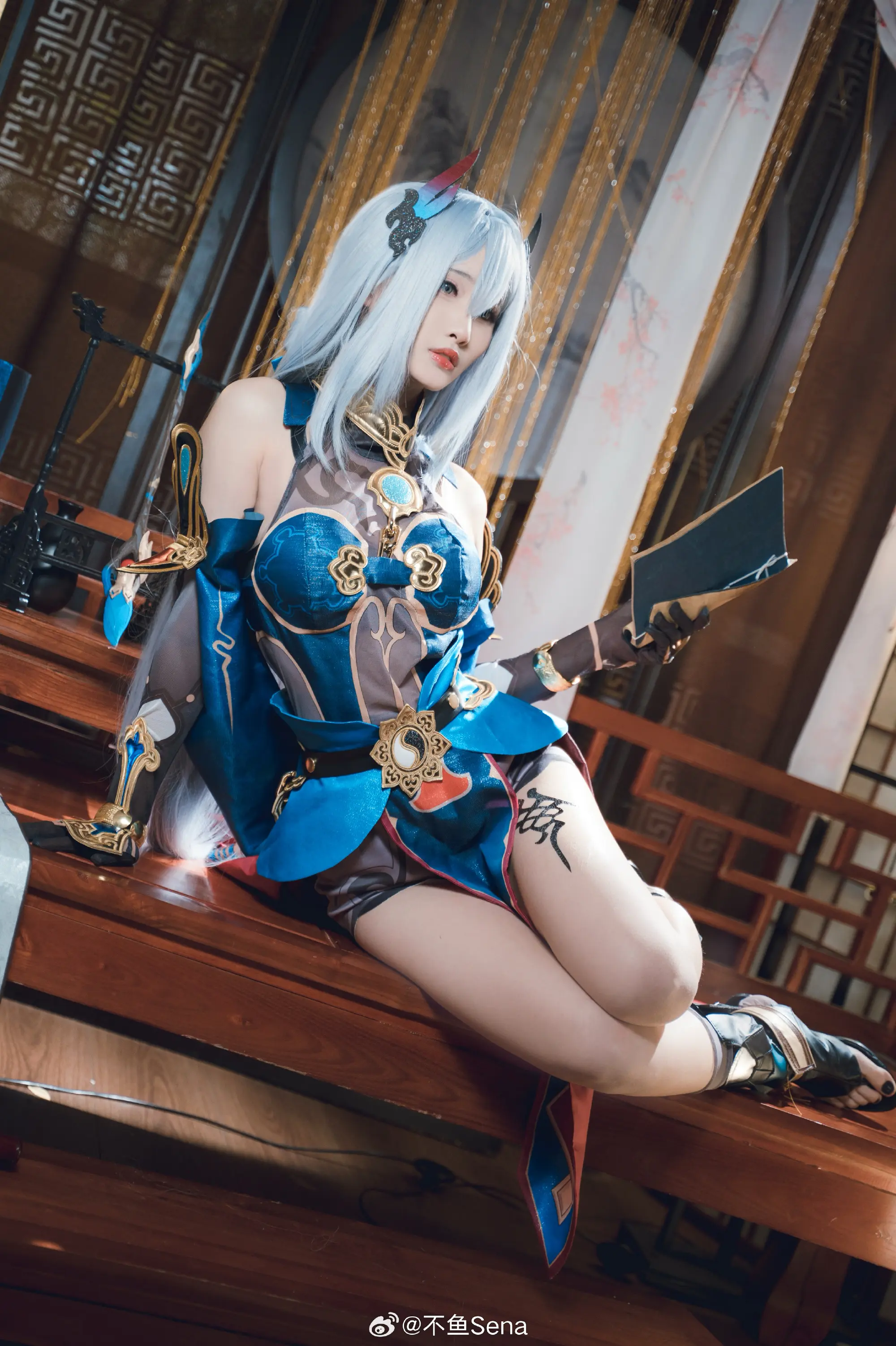 COSPLAY 崩坏：星穹铁道 寒鸦@不鱼Sena COSPLAY-第7张