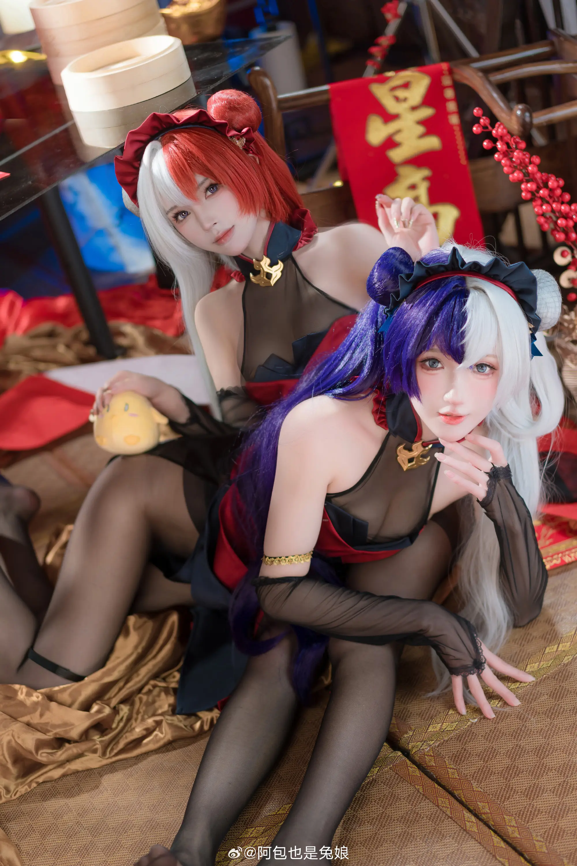 COSPLAY 碧蓝航线 肇和@超级小禾儿  应瑞@阿包也是兔娘 COSPLAY-第12张