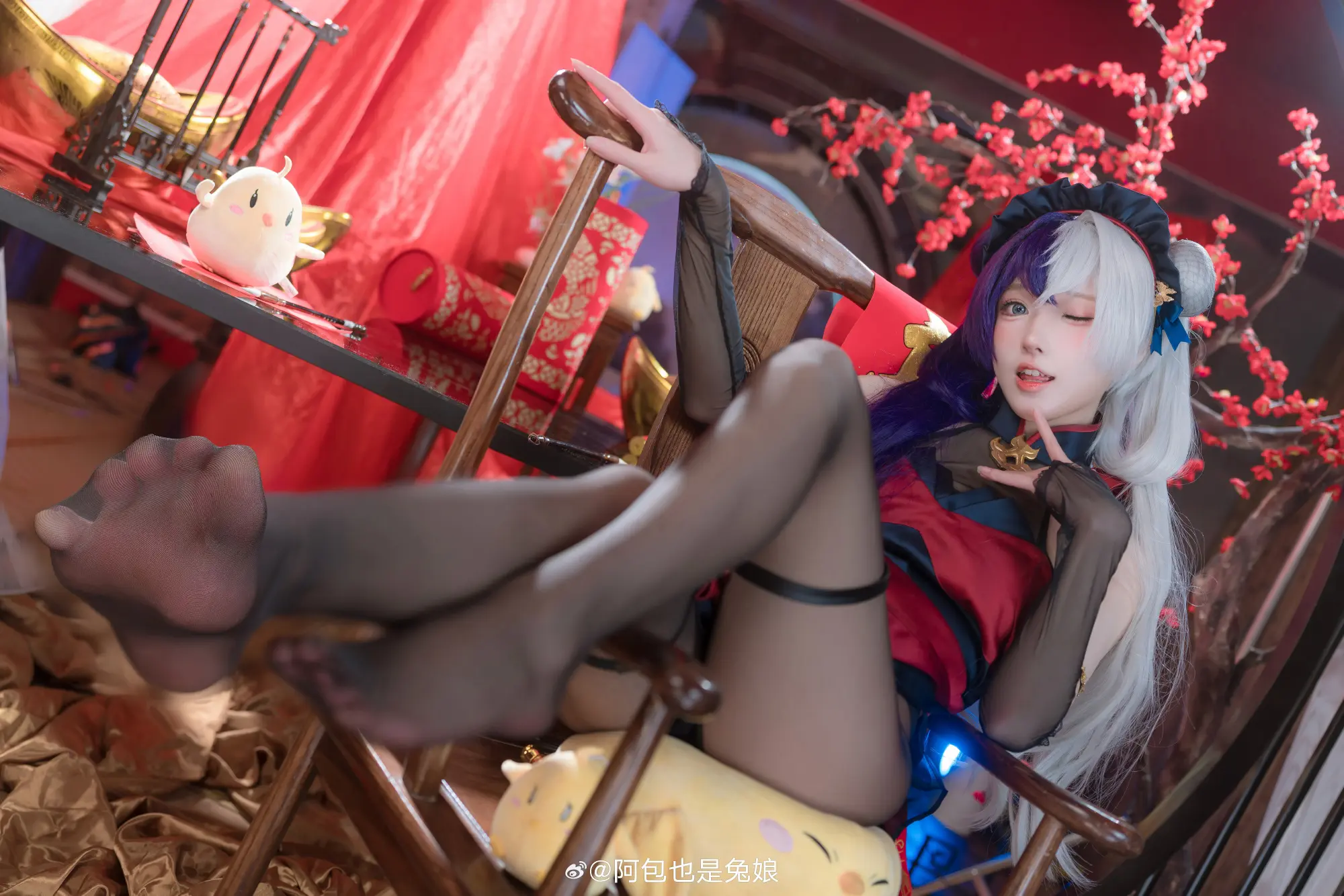 COSPLAY 碧蓝航线 肇和@超级小禾儿  应瑞@阿包也是兔娘 COSPLAY-第3张