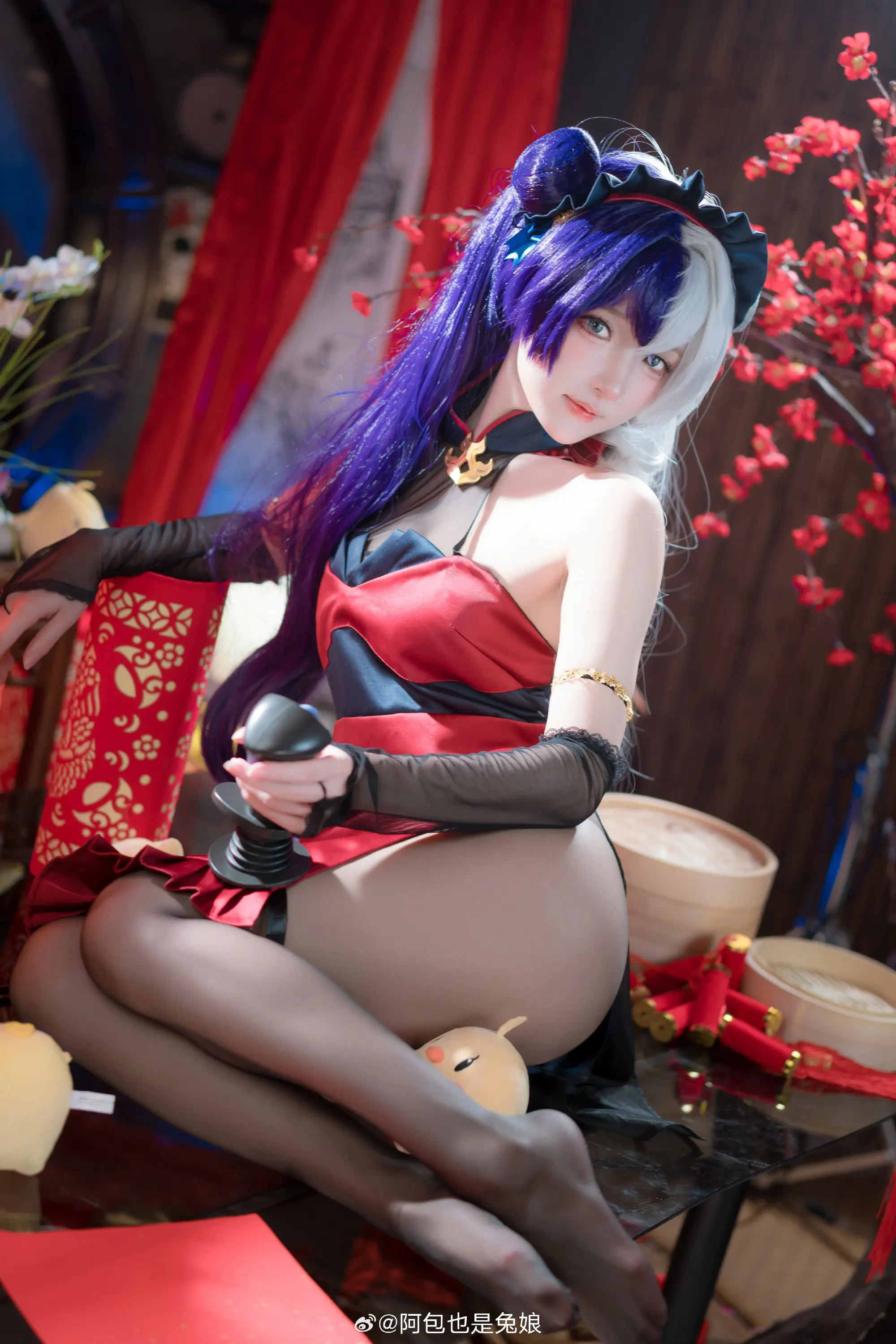 COSPLAY 碧蓝航线 肇和@超级小禾儿  应瑞@阿包也是兔娘 COSPLAY-第13张