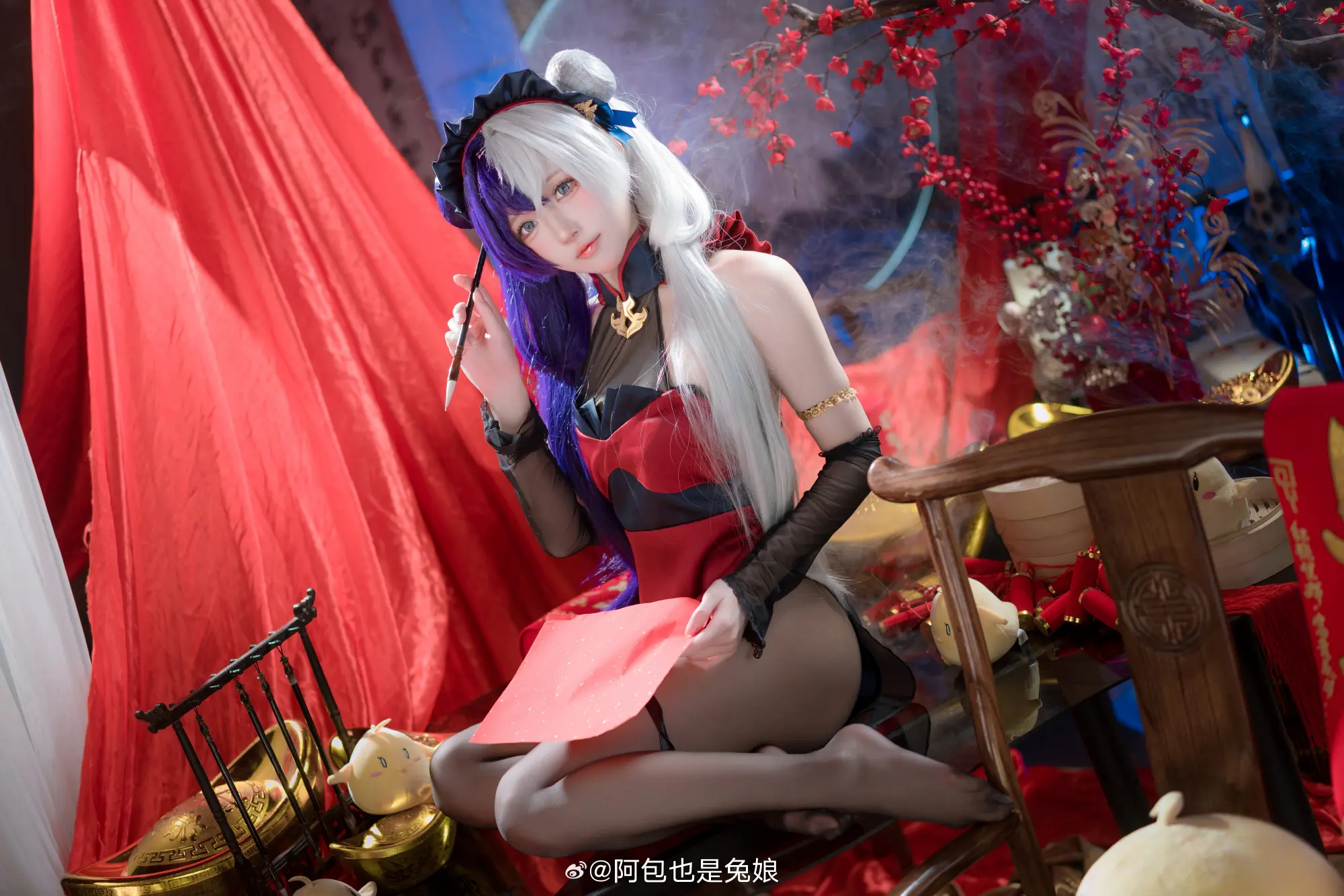 COSPLAY 碧蓝航线 肇和@超级小禾儿  应瑞@阿包也是兔娘 COSPLAY-第4张