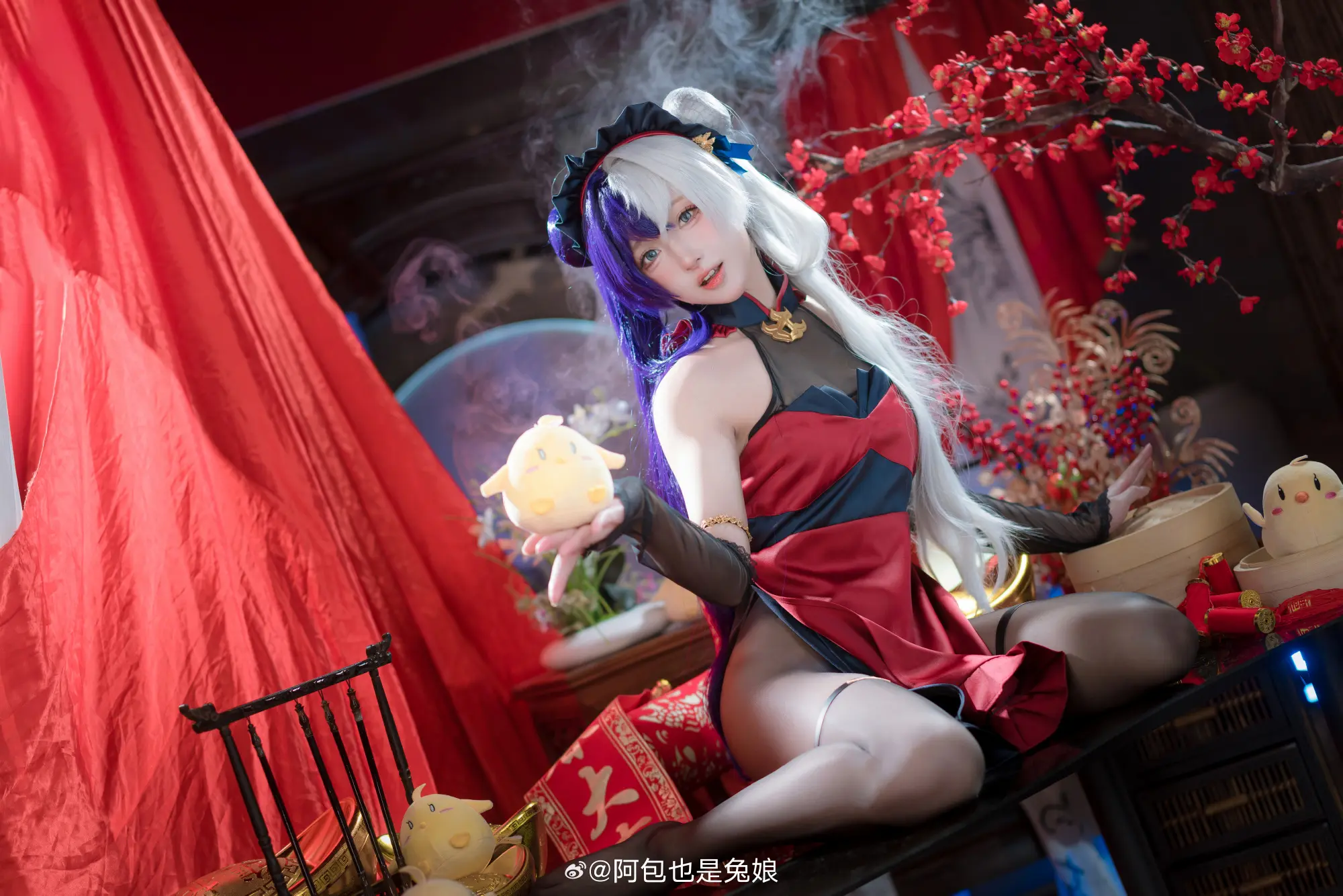 COSPLAY 碧蓝航线 肇和@超级小禾儿  应瑞@阿包也是兔娘 COSPLAY-第7张