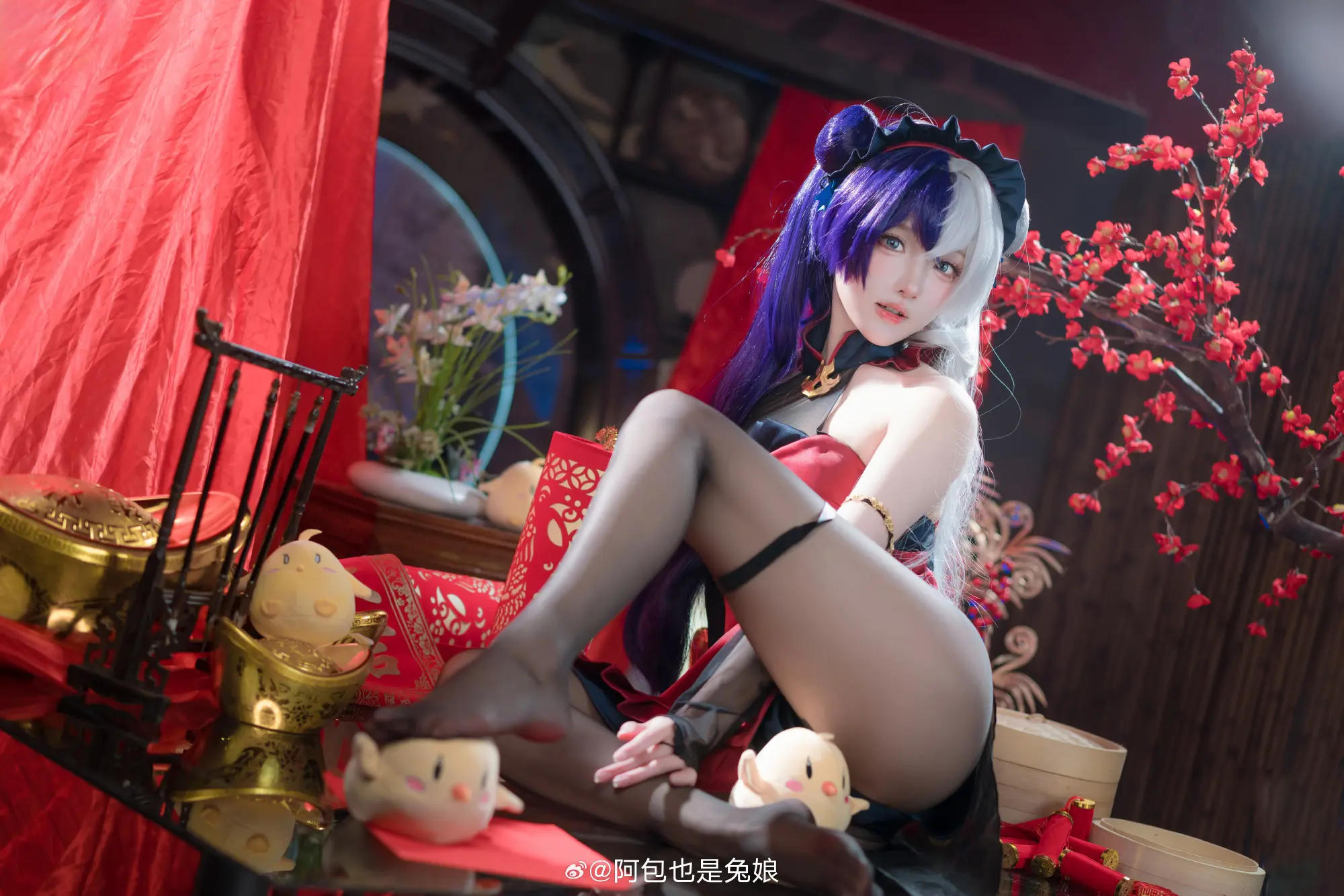 COSPLAY 碧蓝航线 肇和@超级小禾儿  应瑞@阿包也是兔娘 COSPLAY-第8张