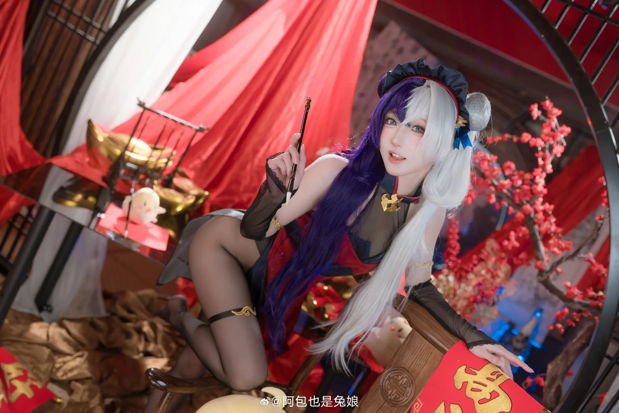 COSPLAY 碧蓝航线 肇和@超级小禾儿  应瑞@阿包也是兔娘 COSPLAY-第10张