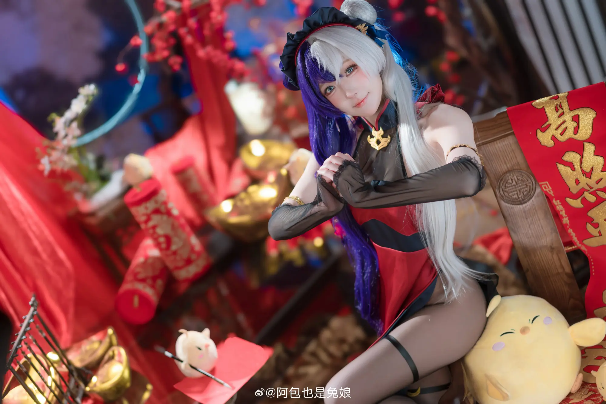 COSPLAY 碧蓝航线 肇和@超级小禾儿  应瑞@阿包也是兔娘 COSPLAY-第14张