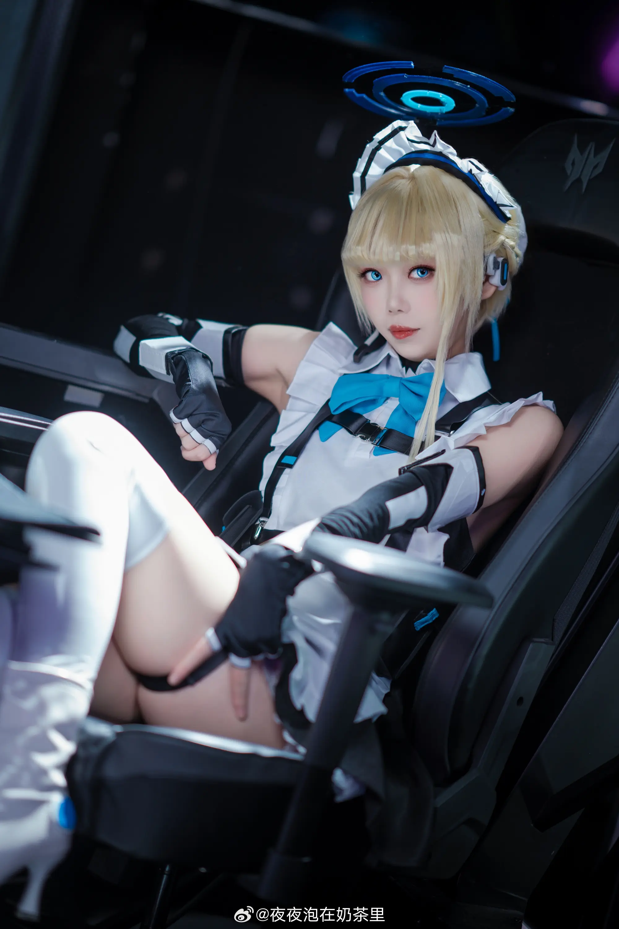 cosplay 无论什么任务都但请吩咐。 因为我是完美的特工兼女仆 蔚蓝档案 飞鸟马时@夜夜泡在奶茶里-公众号小姨ai