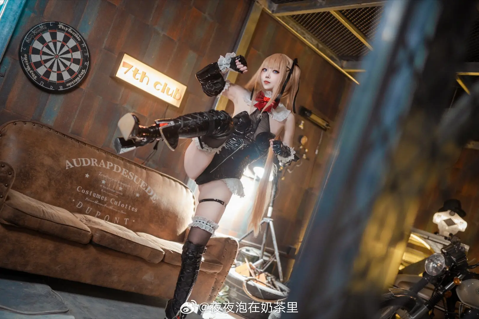 COSPLAY 死或生 玛丽萝丝·闪耀玫瑰@夜夜泡在奶茶里 COSPLAY-第17张