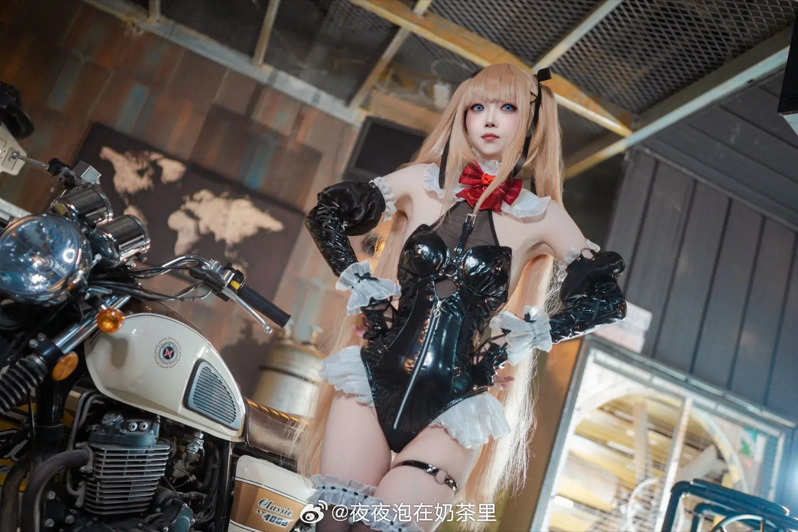 COSPLAY 死或生 玛丽萝丝·闪耀玫瑰@夜夜泡在奶茶里 COSPLAY-第3张