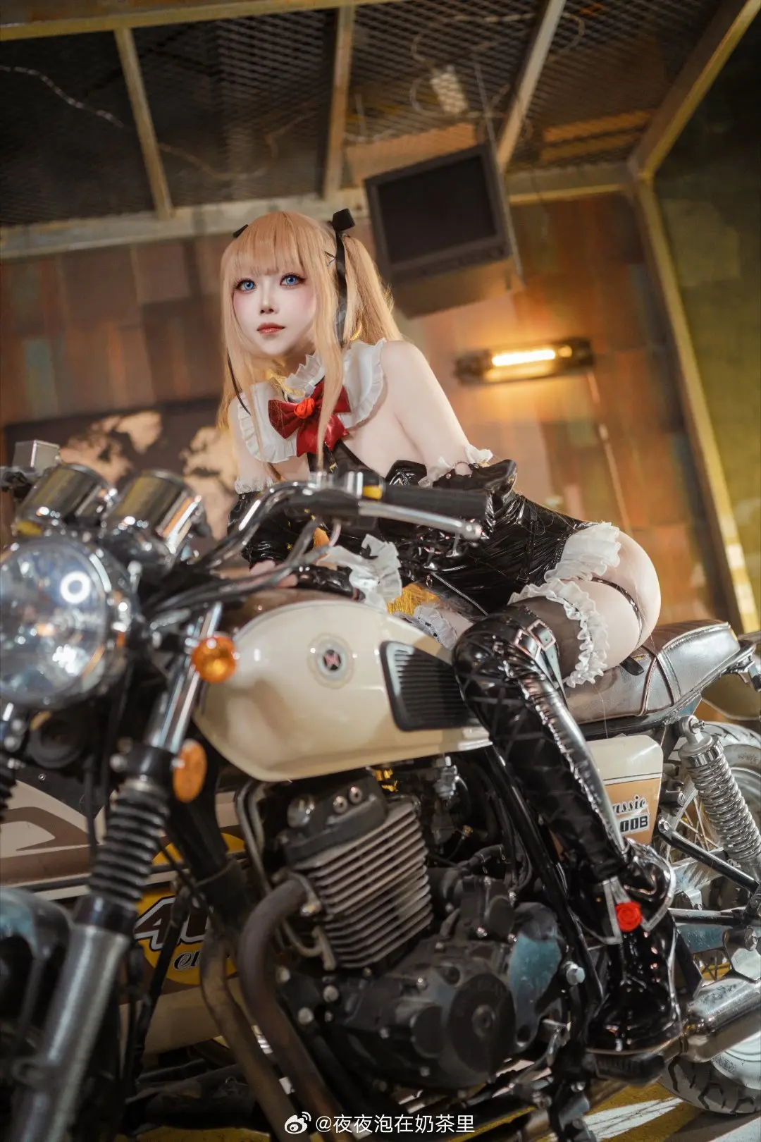 COSPLAY 死或生 玛丽萝丝·闪耀玫瑰@夜夜泡在奶茶里 COSPLAY-第5张