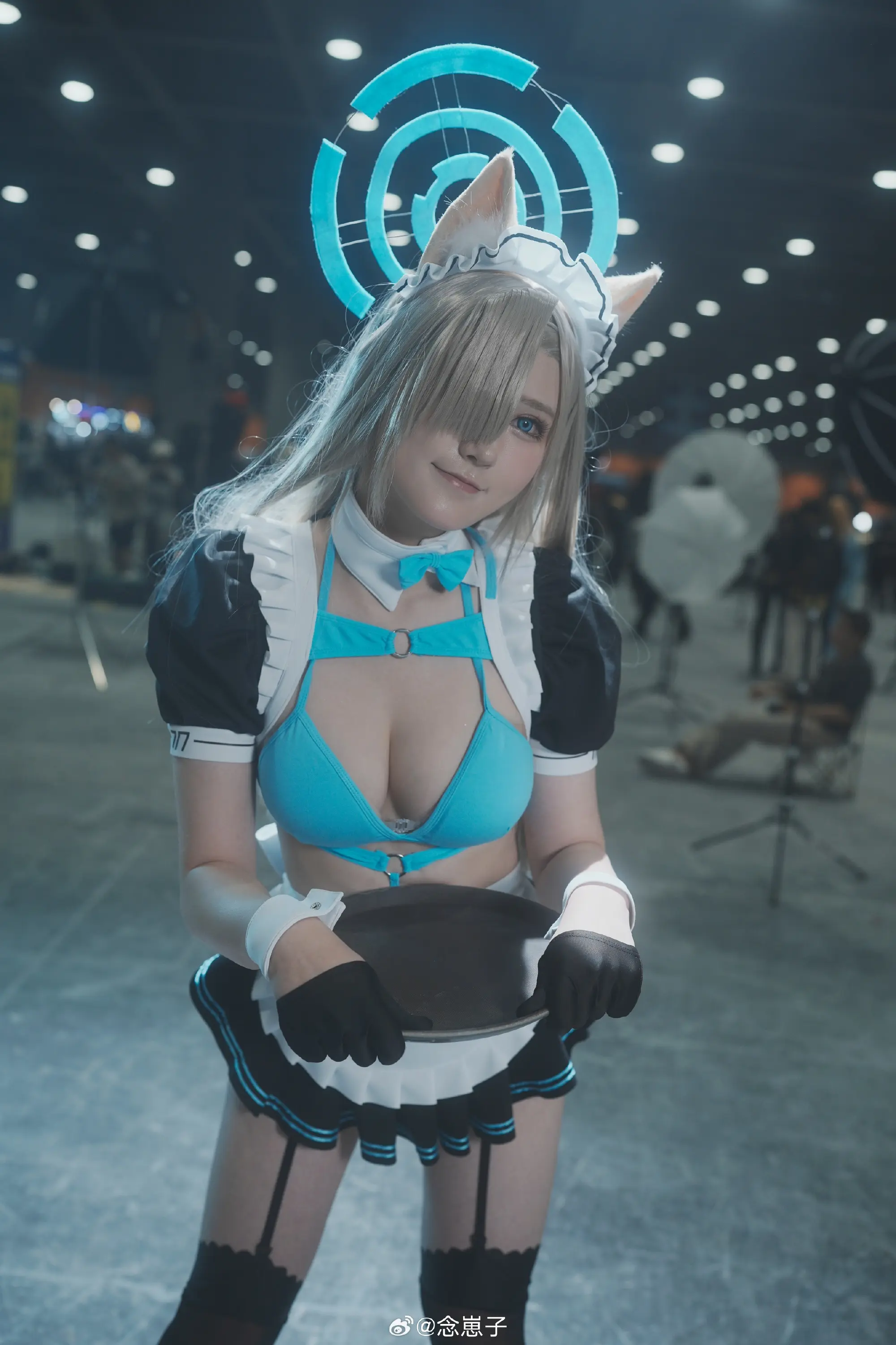 COSPLAY 碧蓝档案 一之濑明日奈@念崽子-公众号小姨ai