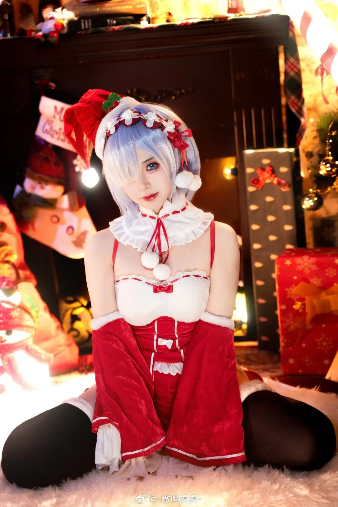 COSPLAY ❤节日的到来在提醒我们爱与被爱 Re:从零开始的异世界生活 蕾姆@-嗷呜虎虎- COSPLAY-第3张