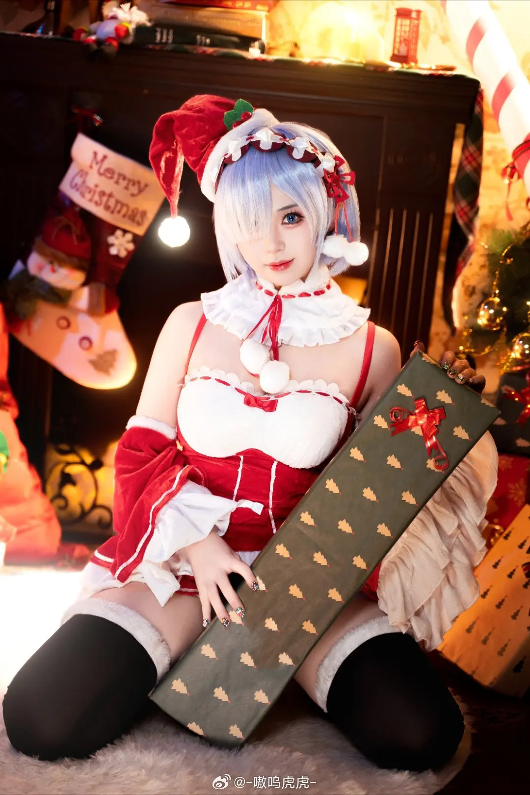 COSPLAY ❤节日的到来在提醒我们爱与被爱 Re:从零开始的异世界生活 蕾姆@-嗷呜虎虎- COSPLAY-第6张