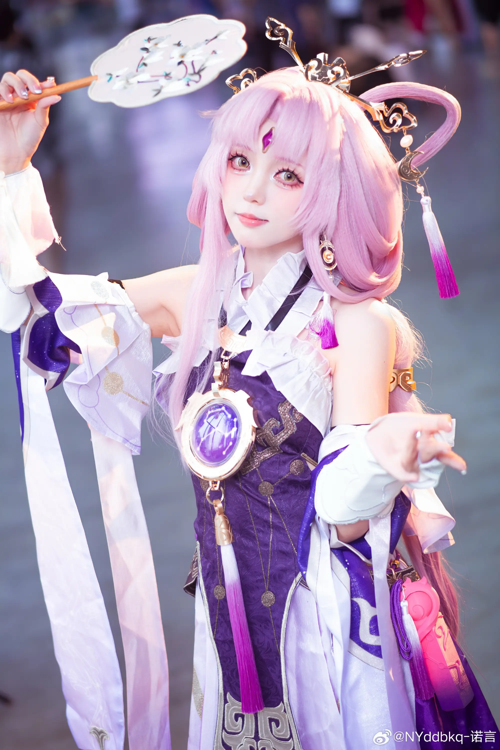 COSPLAY 雕虫小技，你的一举一动，早在法眼瞻测之内 符玄@NYddbkq-诺言-公众号小姨ai