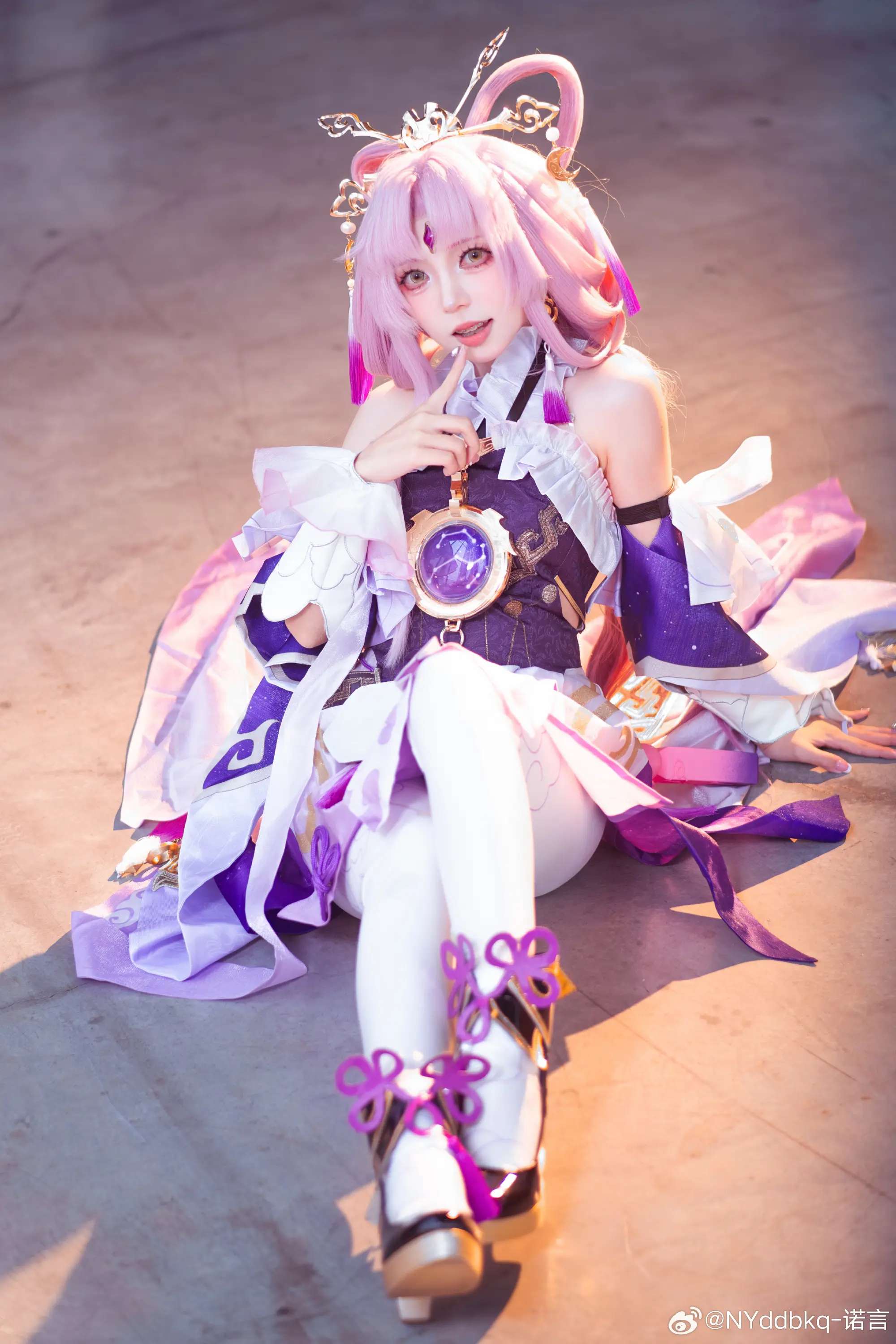 COSPLAY 雕虫小技，你的一举一动，早在法眼瞻测之内 符玄@NYddbkq-诺言-公众号小姨ai